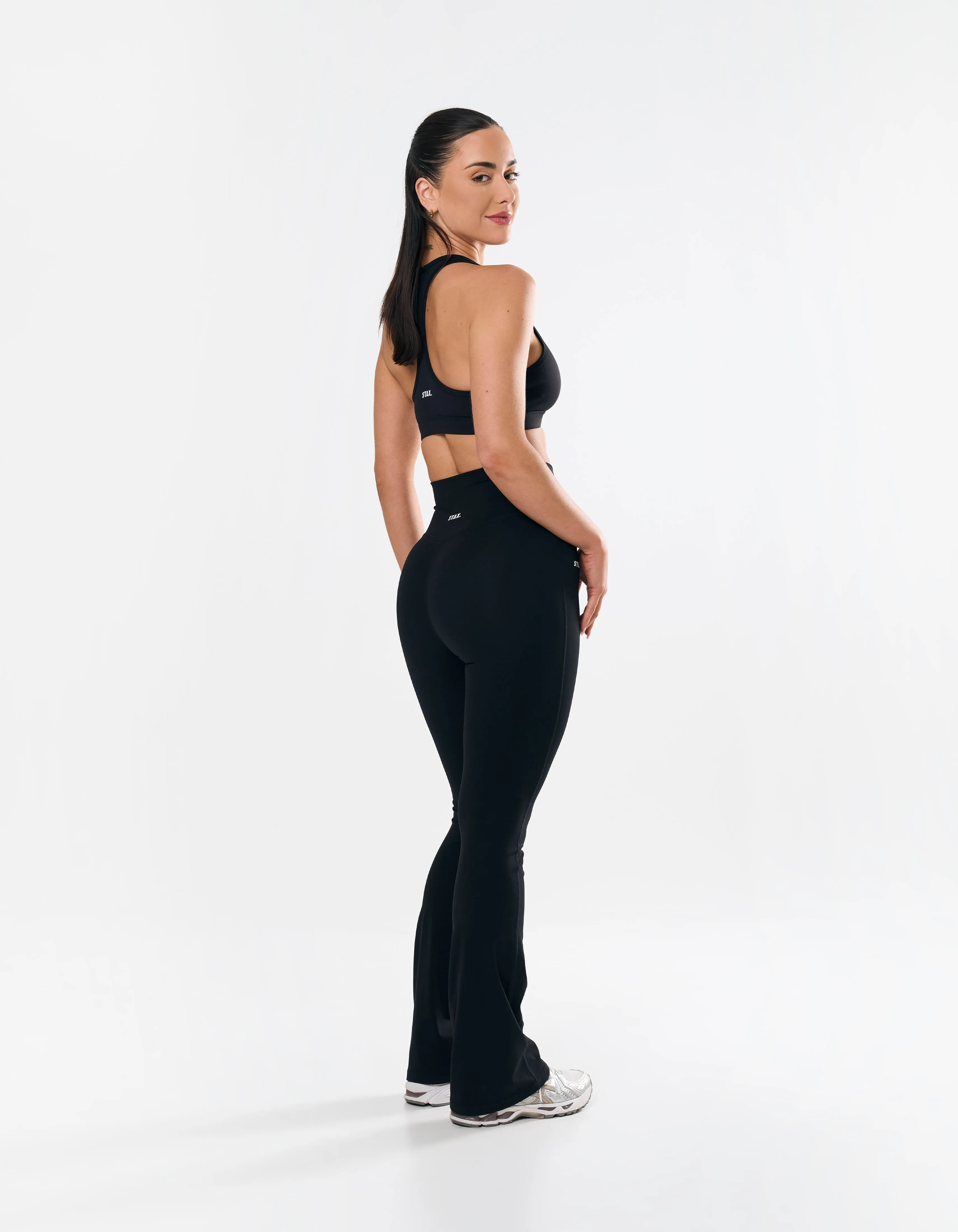 STAX. Flare Tights No Zip NANDEX ™ - Black sold by Stax product image thumbnail 4
