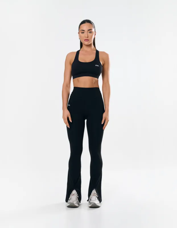 STAX. Phone Pocket Flare Tights NANDEX ™ - Black sold by Stax