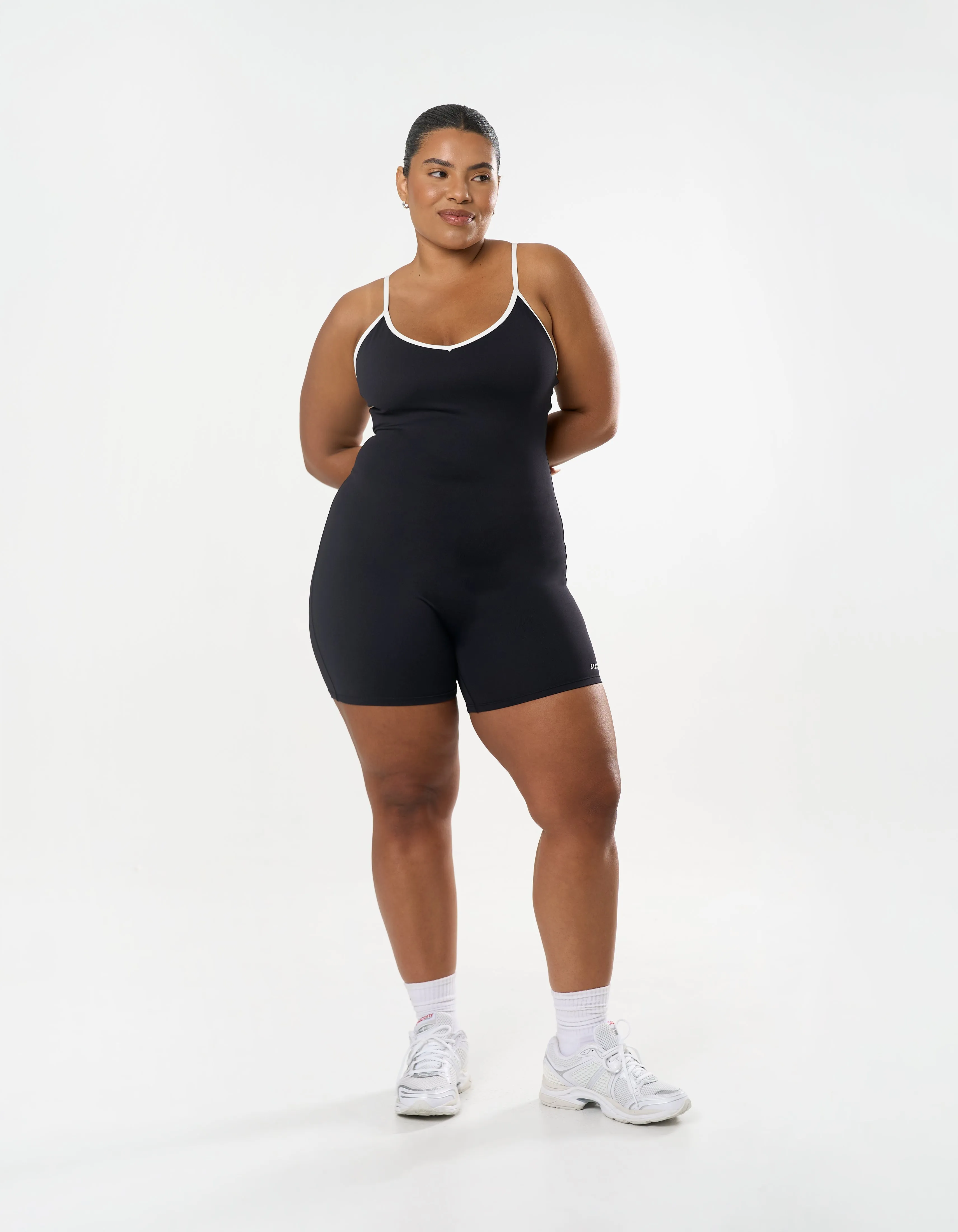 Backless Playsuit Airlyte - Liqourice sold by Stax product image thumbnail 2