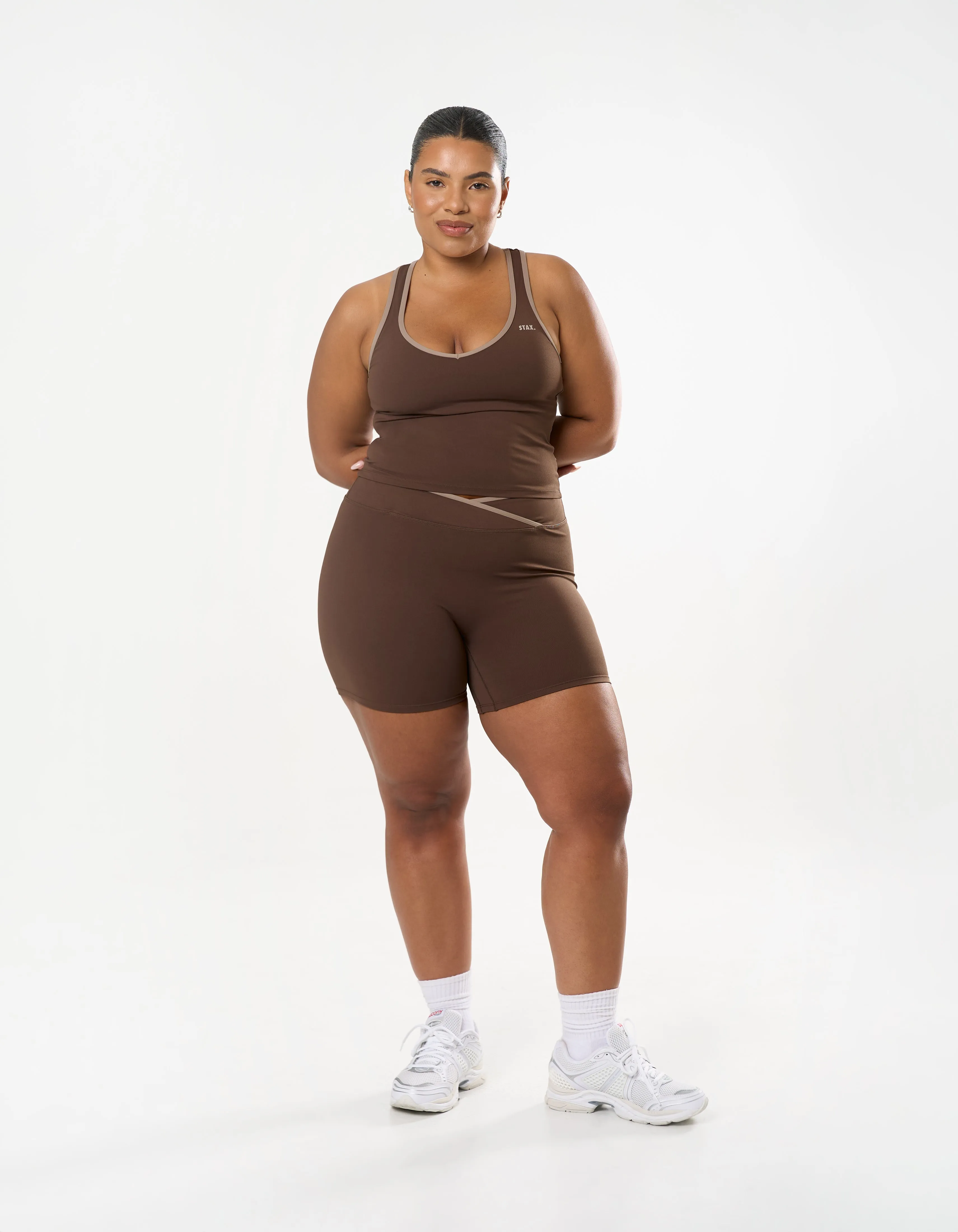 Crossover Standard Bike Shorts Airlyte - Coconut sold by Stax product image thumbnail 5