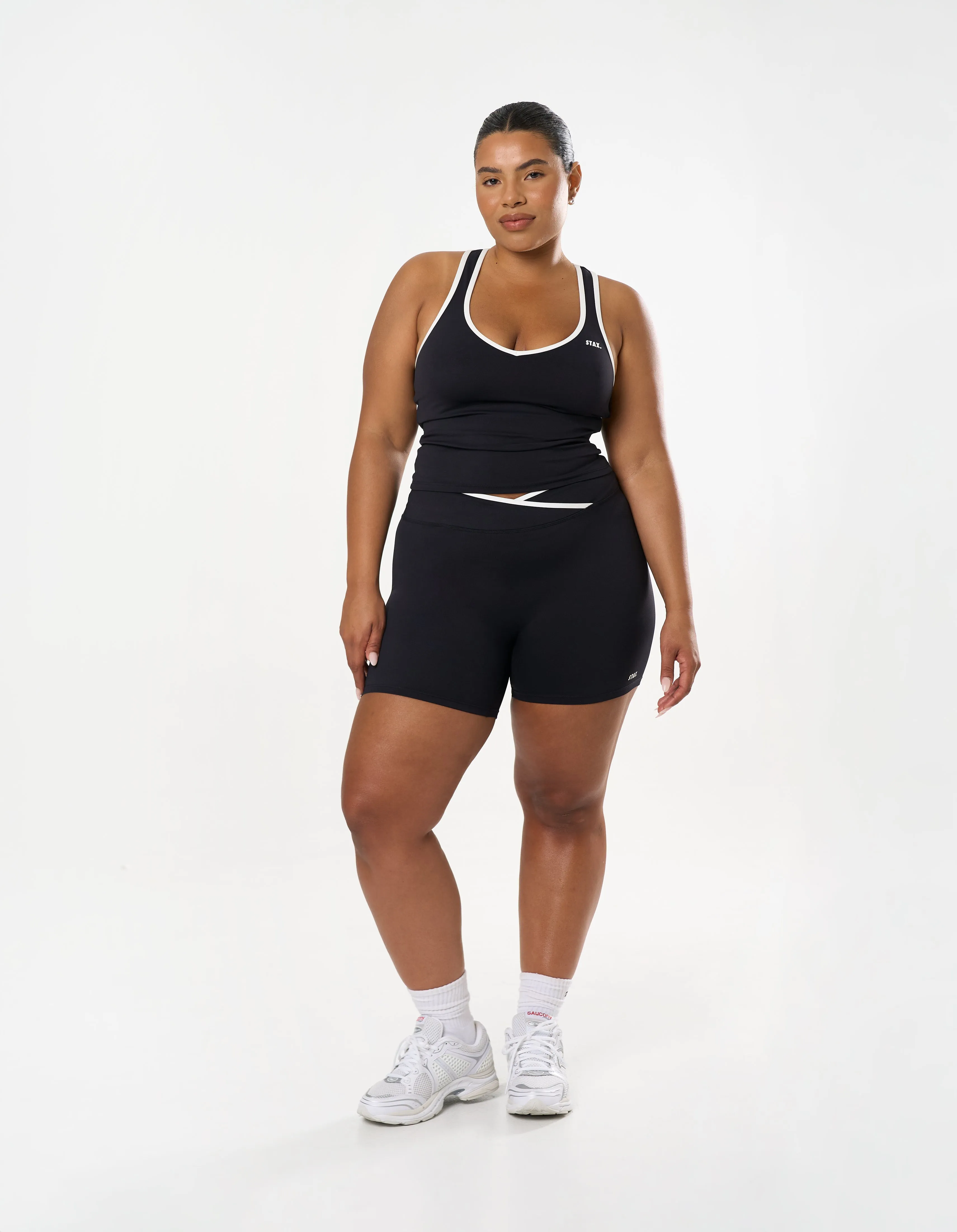 Crossover Standard Bike Shorts Airlyte - Liquorice sold by Stax product image thumbnail 2