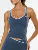 Racer Tank Airlyte - Sky sold by Stax