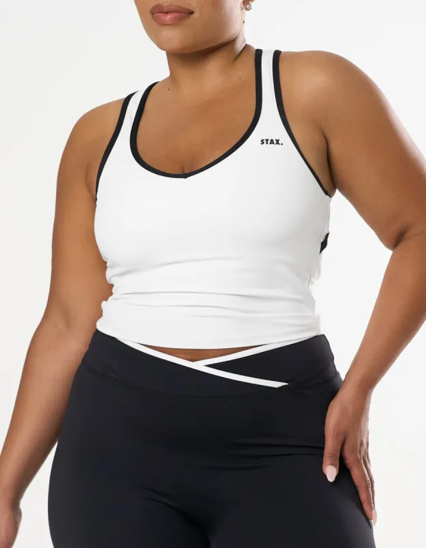 Racer Tank Airlyte - Domino sold by Stax