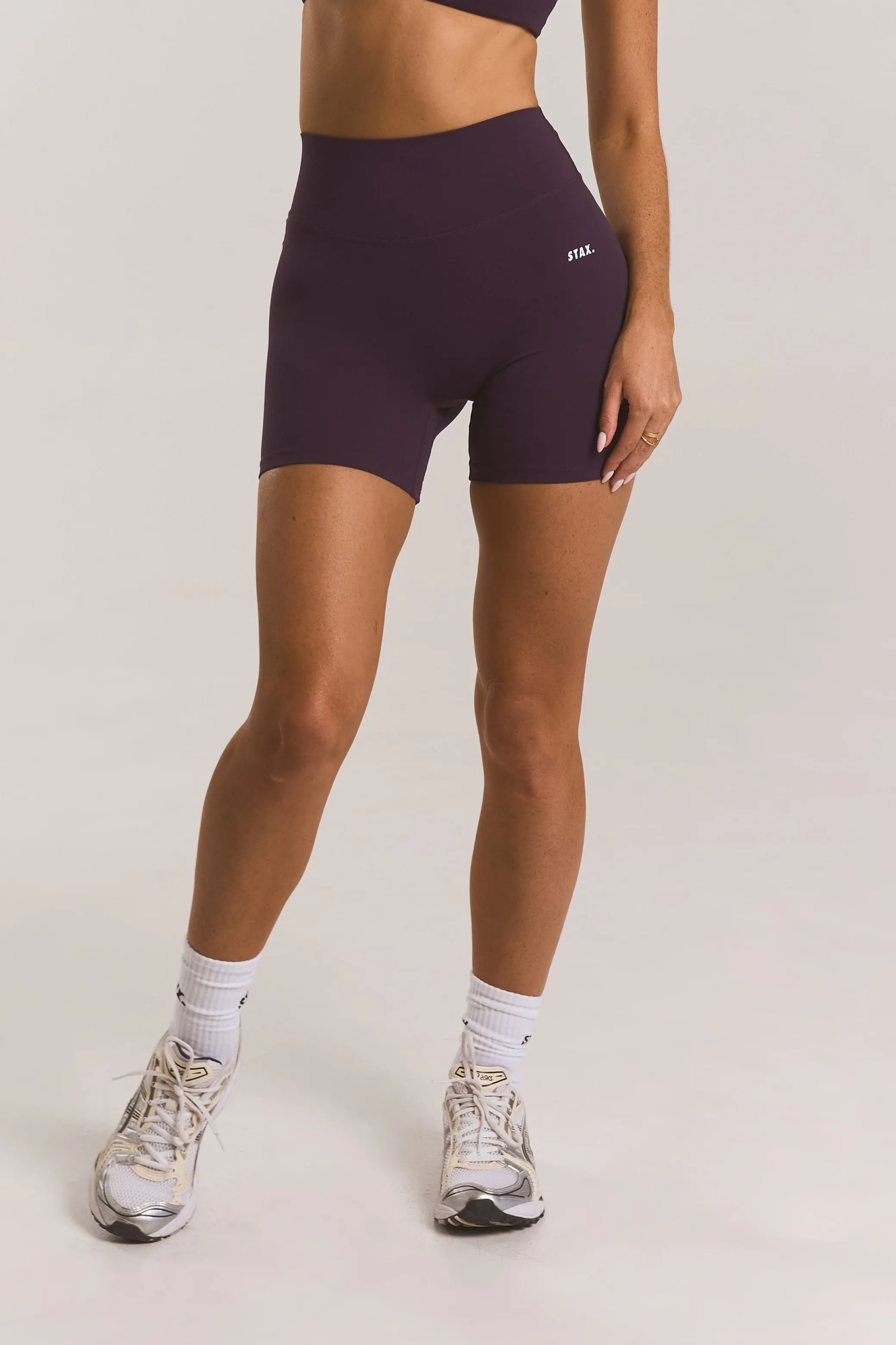 Midi Bike Shorts Airlyte - Plum sold by Stax product image thumbnail 4