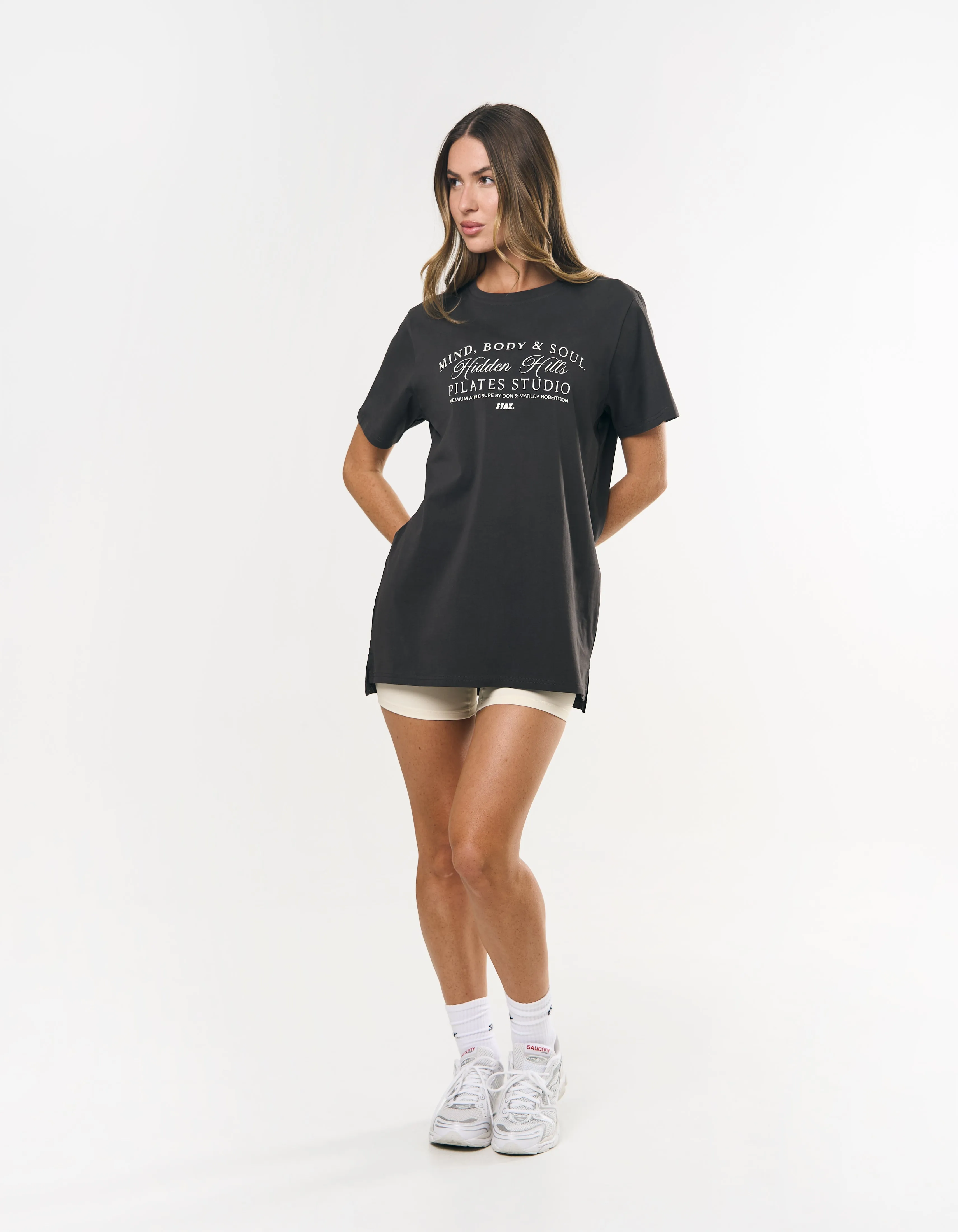 Wellness Oversized Tee - Slate Grey sold by Stax product image thumbnail 2