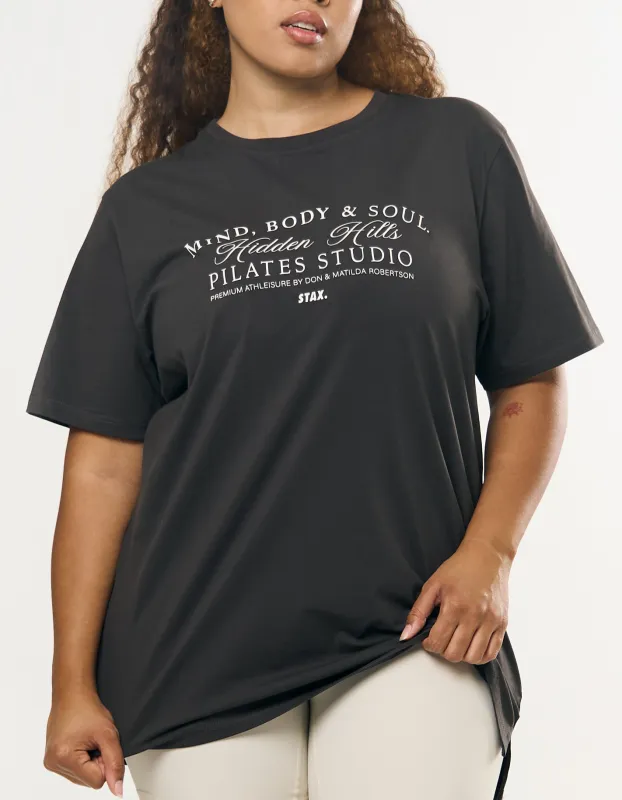Wellness Oversized Tee - Slate Grey sold by Stax