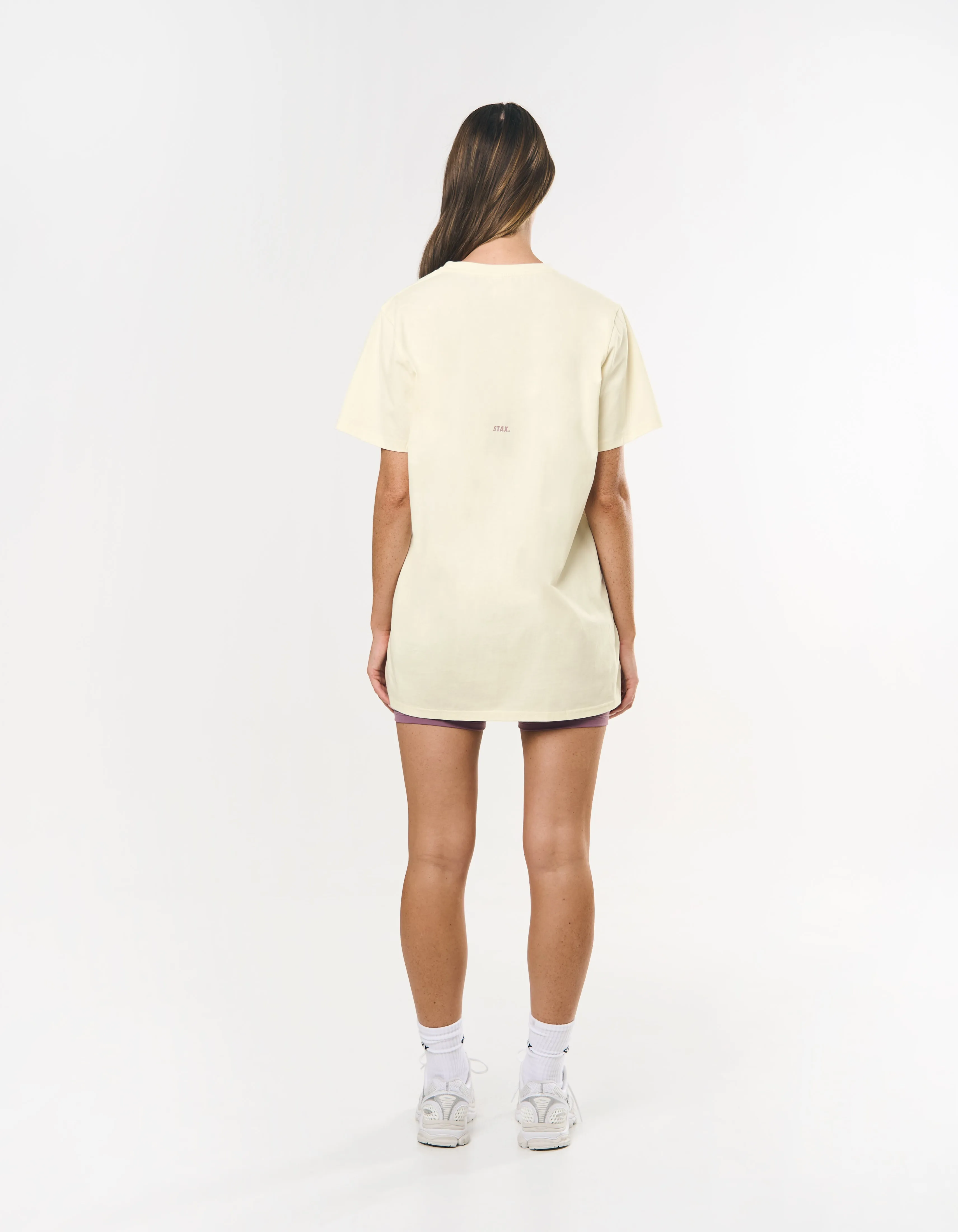 Wellness Oversized Tee - Cream sold by Stax product image thumbnail 5