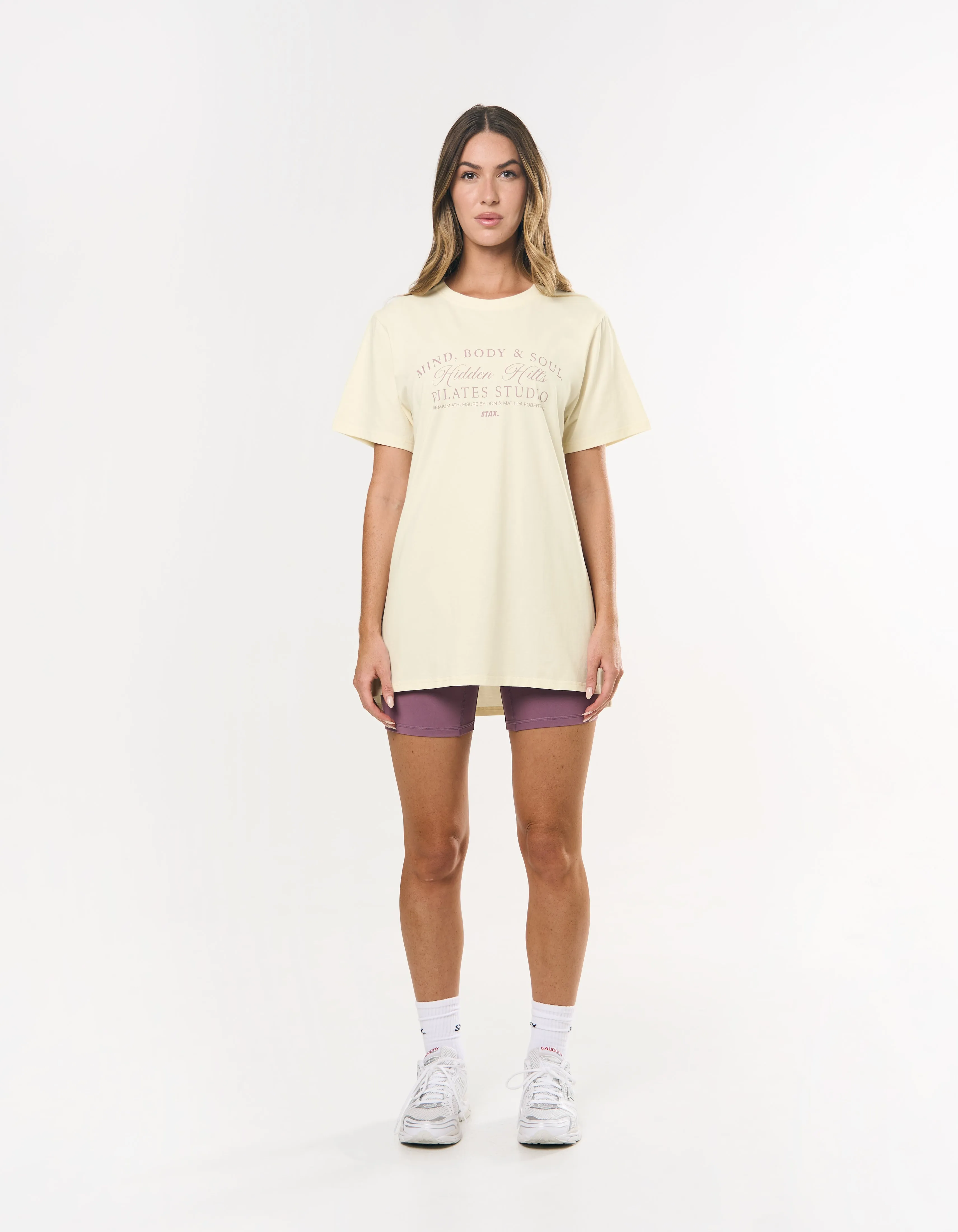Wellness Oversized Tee - Cream sold by Stax product image thumbnail 2