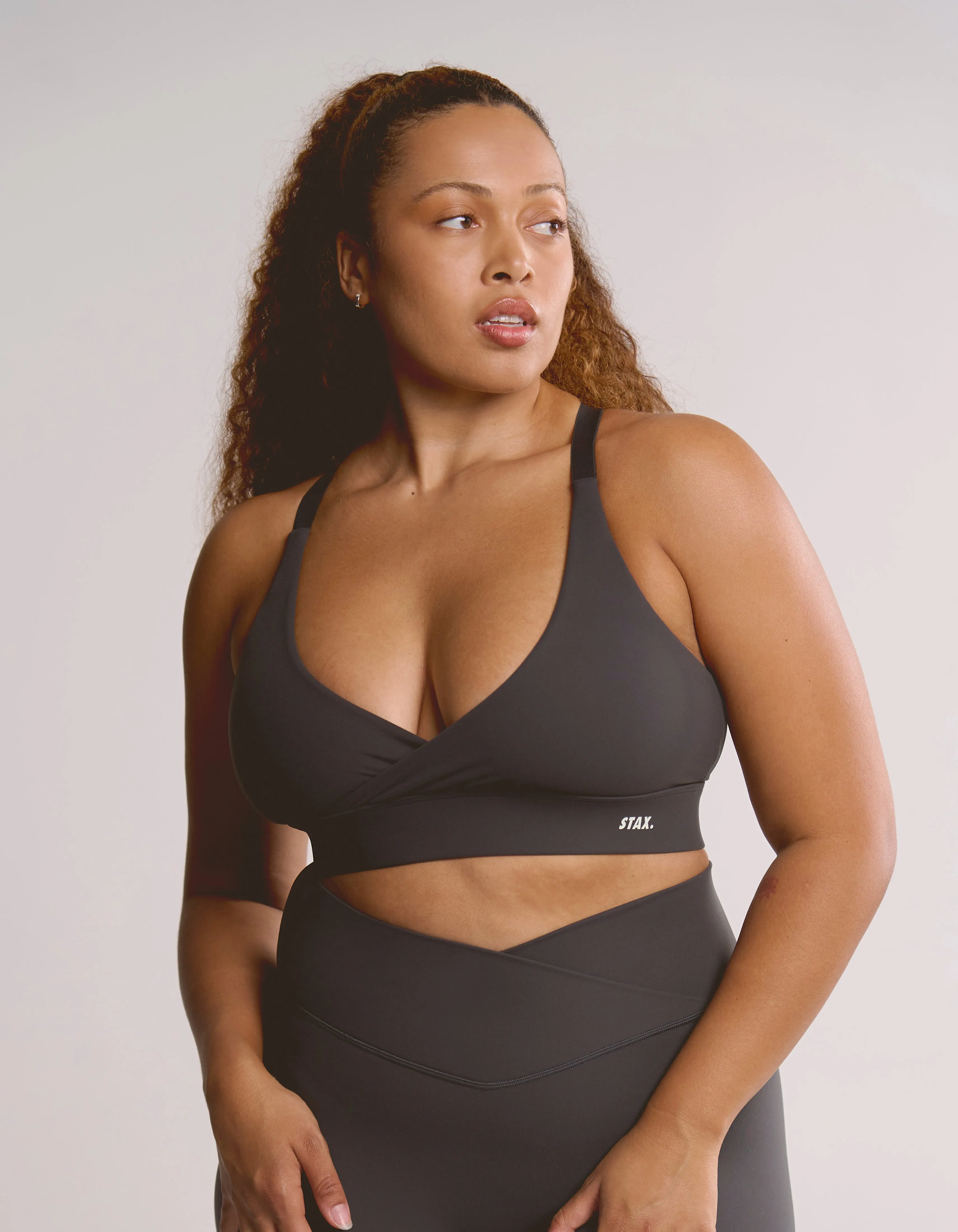 V Front Adapt Crop NANDEX™ - Slate Grey sold by Stax product image thumbnail 4