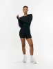 Active Rib Long Sleeve - Black sold by Stax