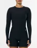 Active Rib Long Sleeve - Black sold by Stax