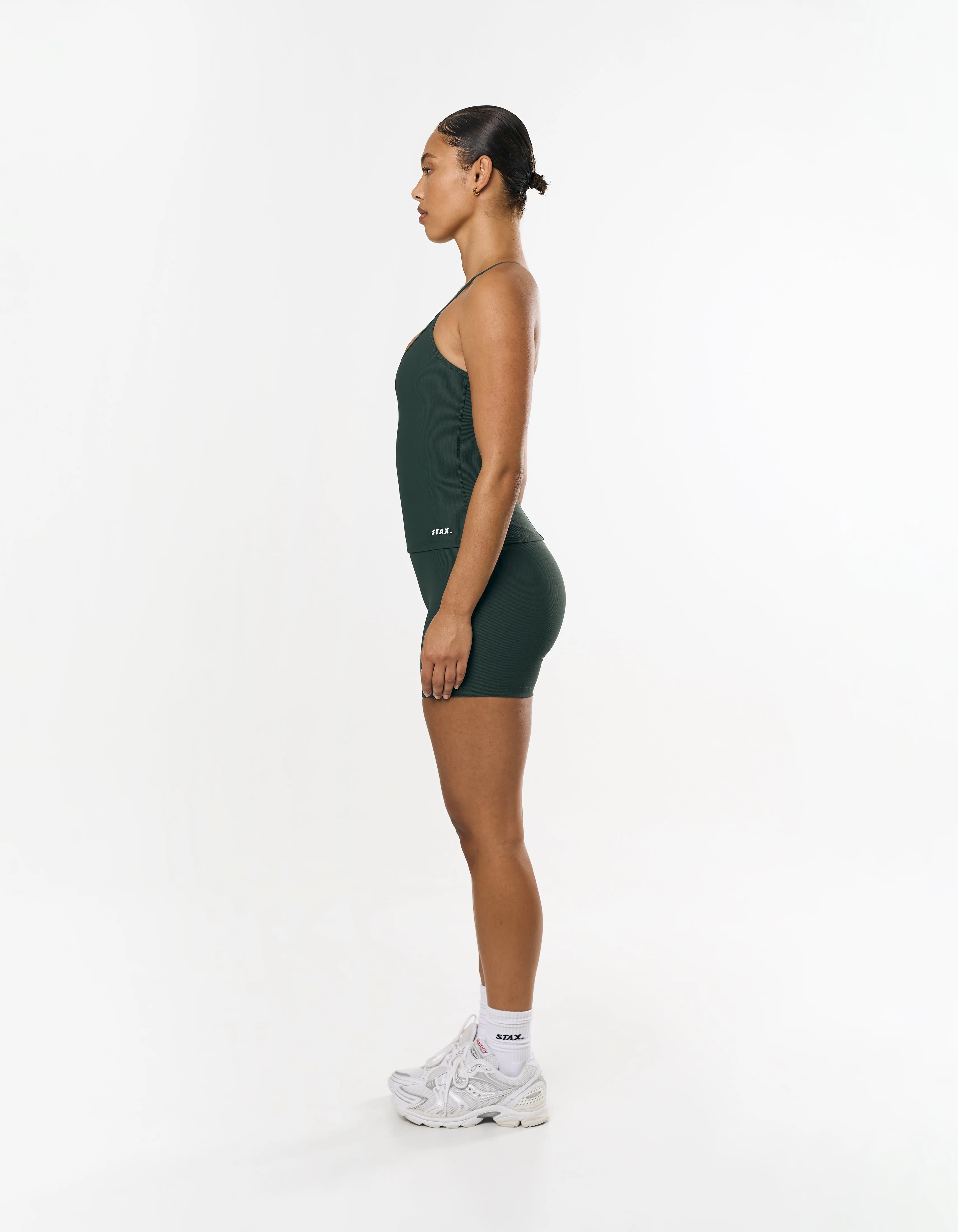 Active Rib Strappy Singlet - Alpine sold by Stax product image thumbnail 3