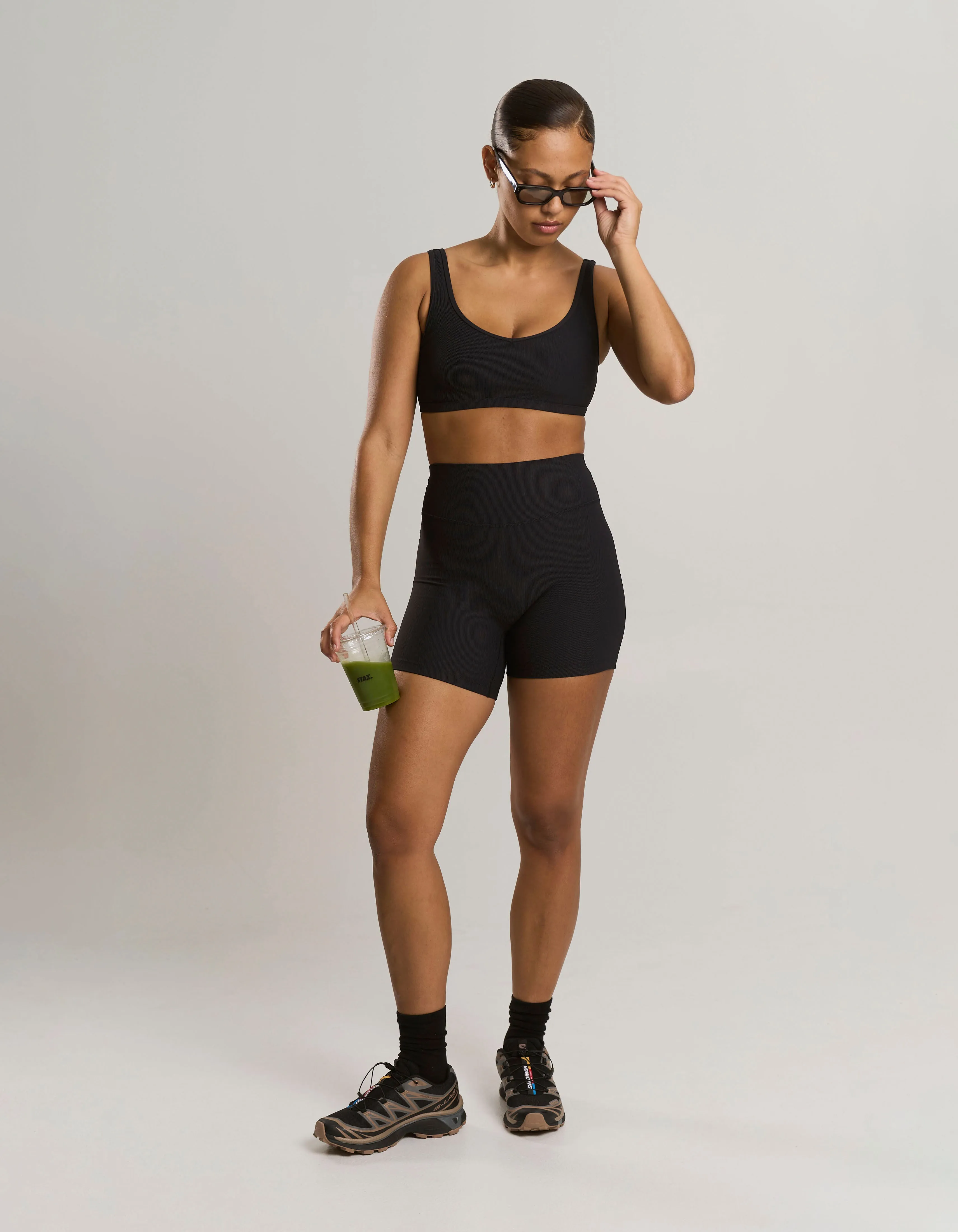 Active Rib Crop - Black sold by Stax product image thumbnail 4