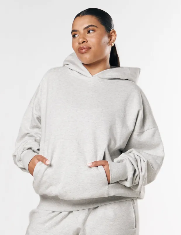 Essential Hoodie - Grey Marle sold by Stax