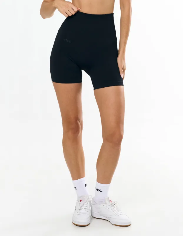 Premium Seamless Midi Bike Shorts - Shadow sold by Stax