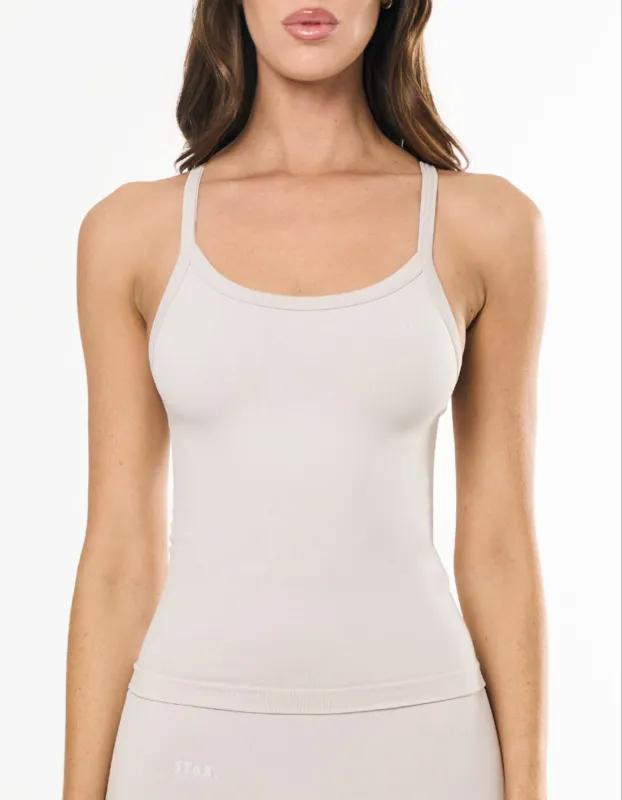 Premium Seamless Tank - Bone sold by Stax