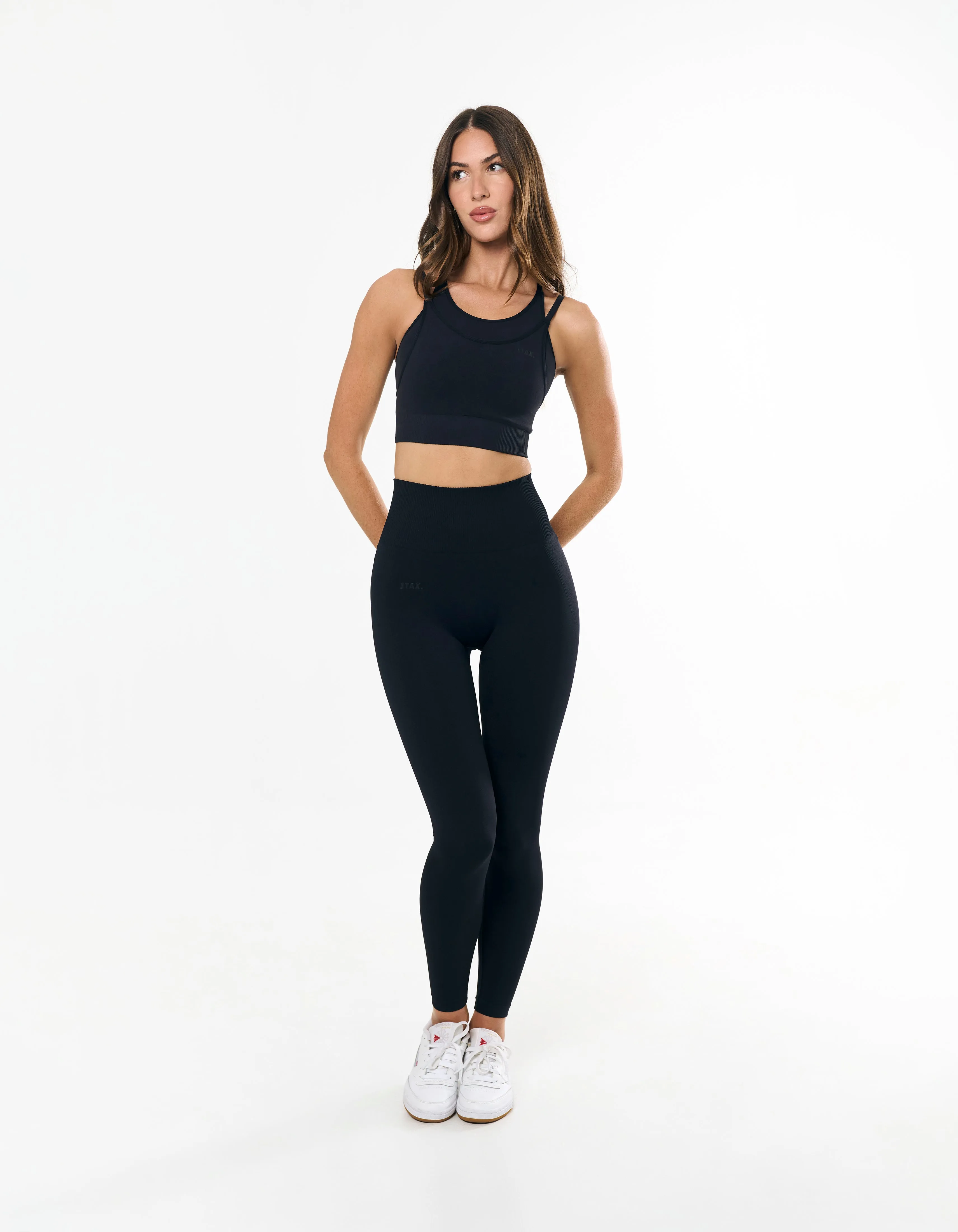 Premium Seamless Full Length Tights - Shadow sold by Stax product image thumbnail 2