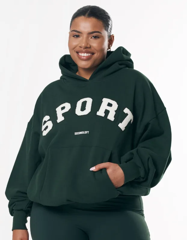 Sport Hoodie - Emerald sold by Stax