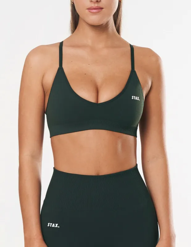 Premium Seamless Bralette - Forest sold by Stax
