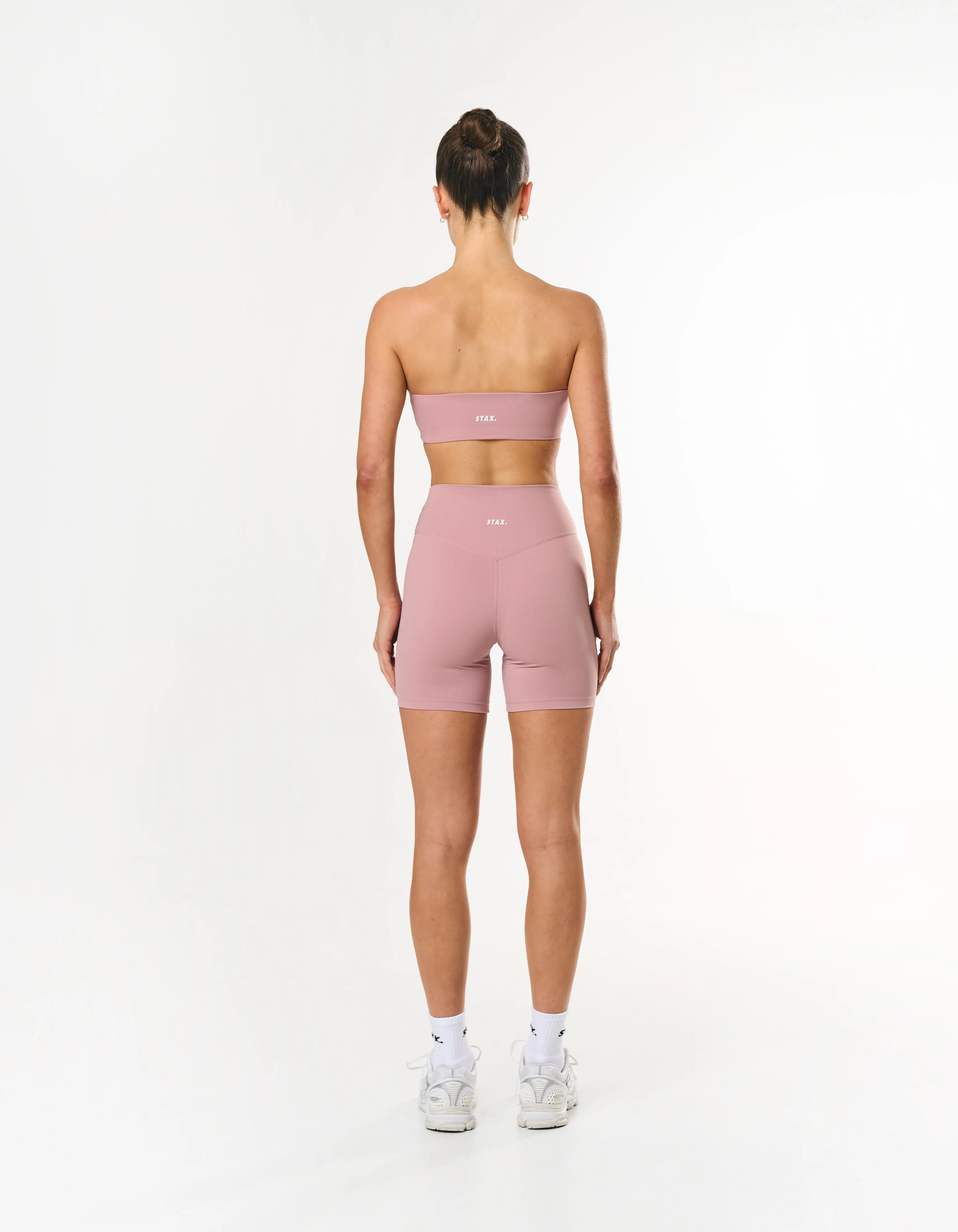 Midi Bike Shorts Airlyte - Dusty Pink sold by Stax product image thumbnail 3