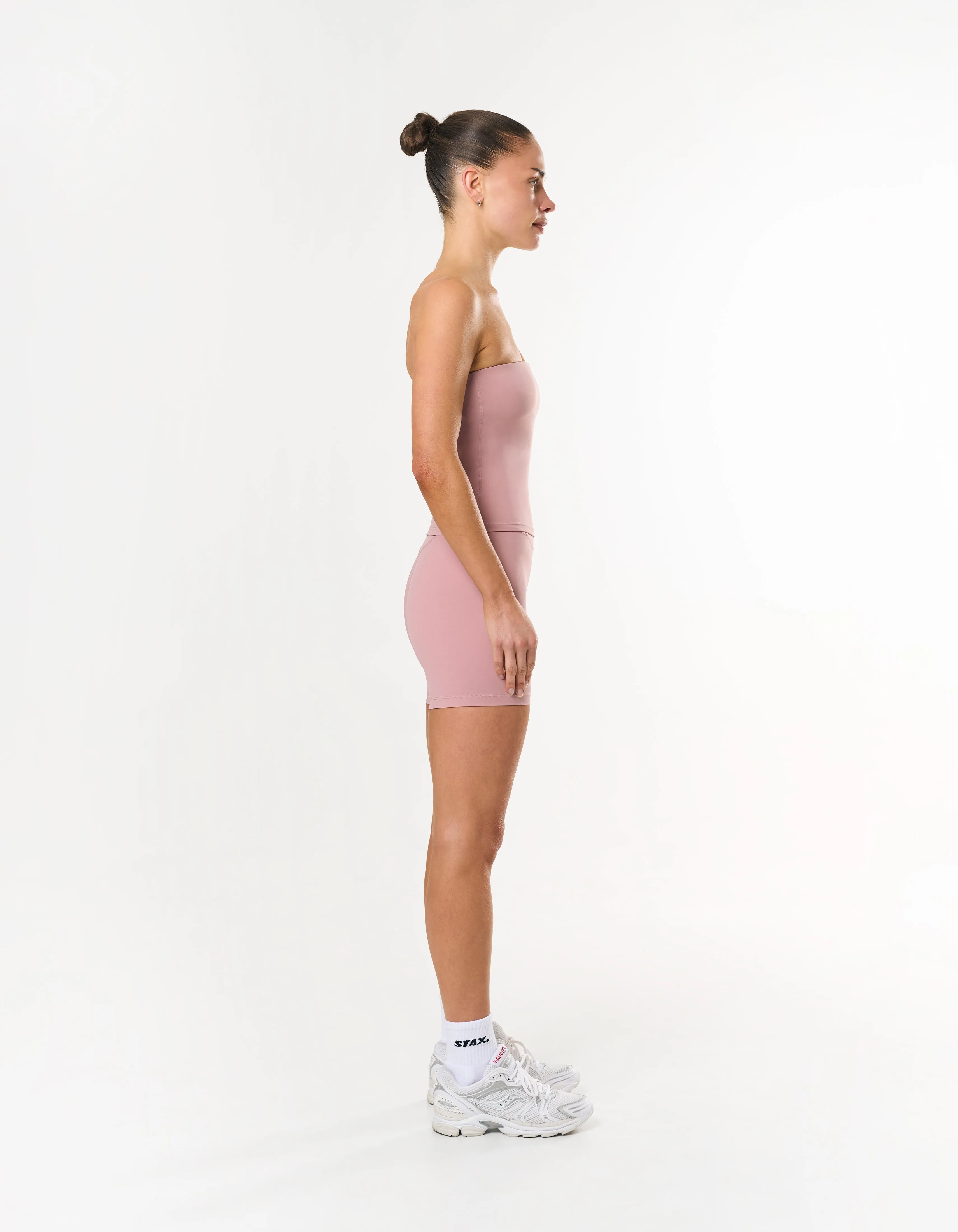Midi Bike Shorts Airlyte - Dusty Pink sold by Stax product image thumbnail 2
