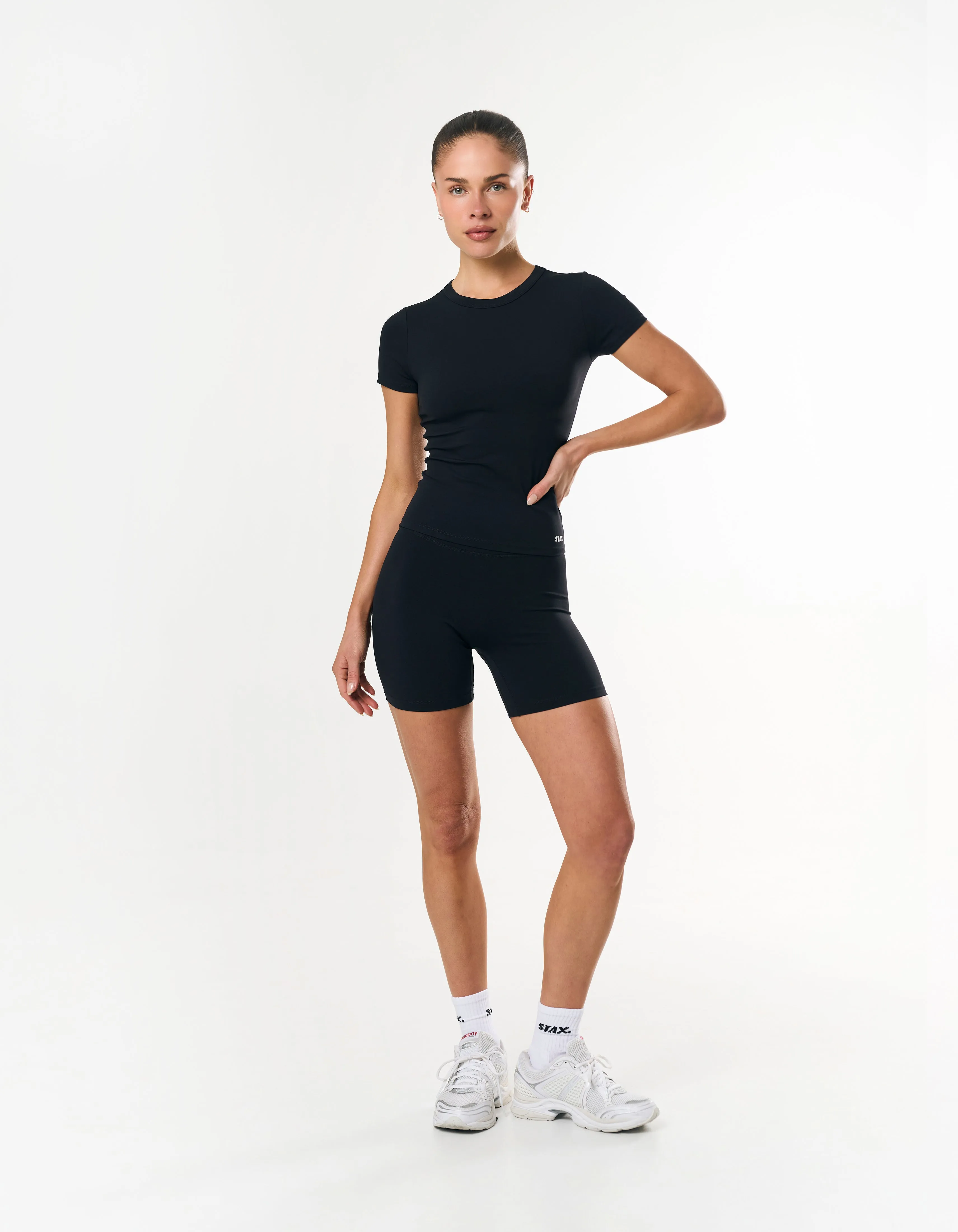 Fitted Tee Airlyte - Black sold by Stax product image thumbnail 2
