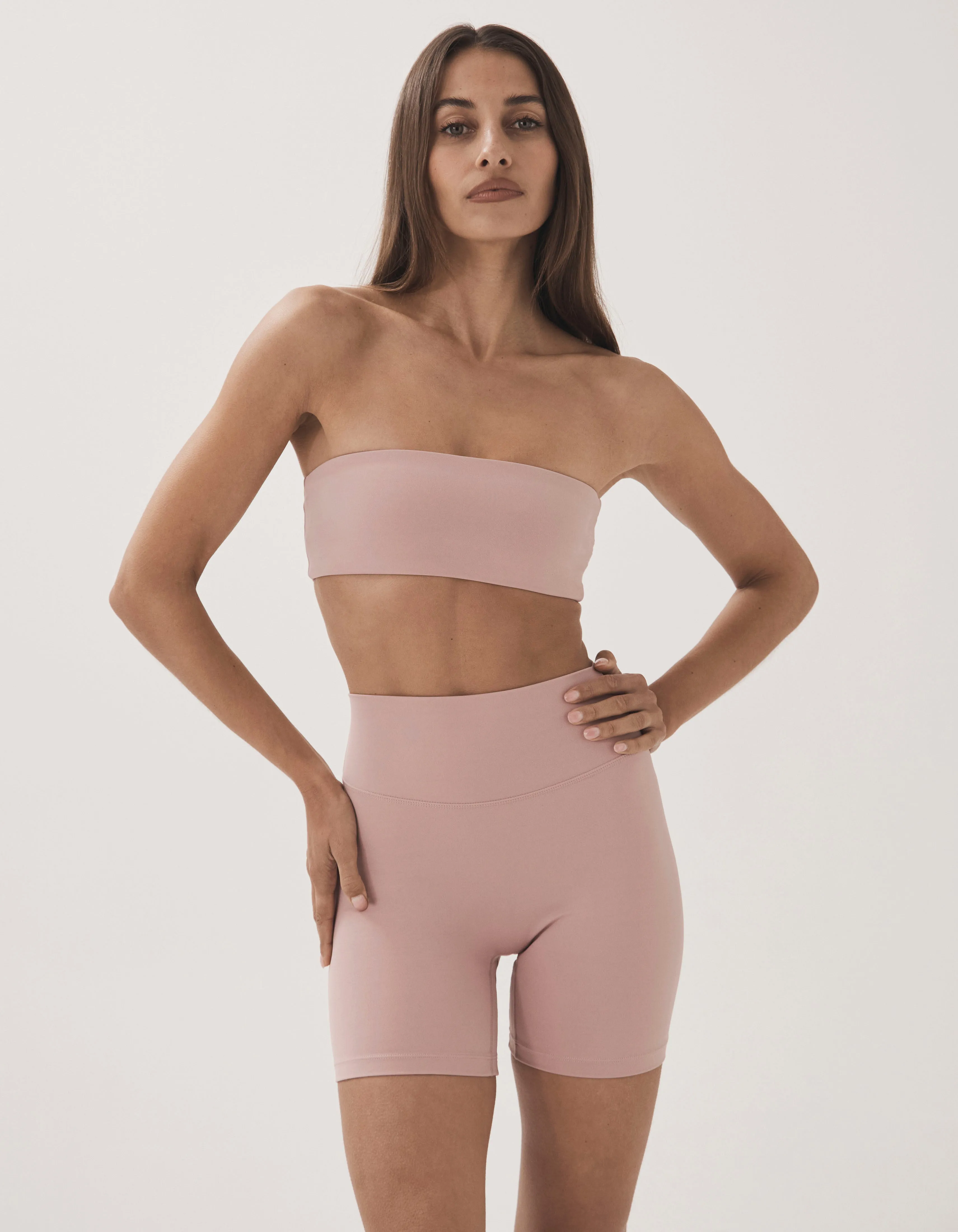 Bandeau Crop Airlyte - Dusty Pink sold by Stax product image thumbnail 2