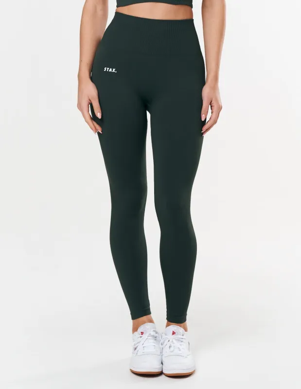 Premium Seamless Tights - Forest sold by Stax