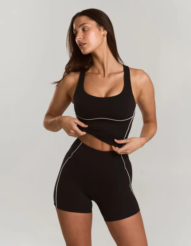 Contour Midi Bike Shorts Airlyte - Orca sold by Stax