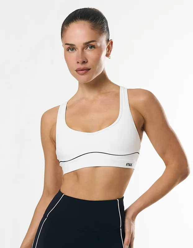 Contour Sports Bra Airlyte - Snow sold by Stax