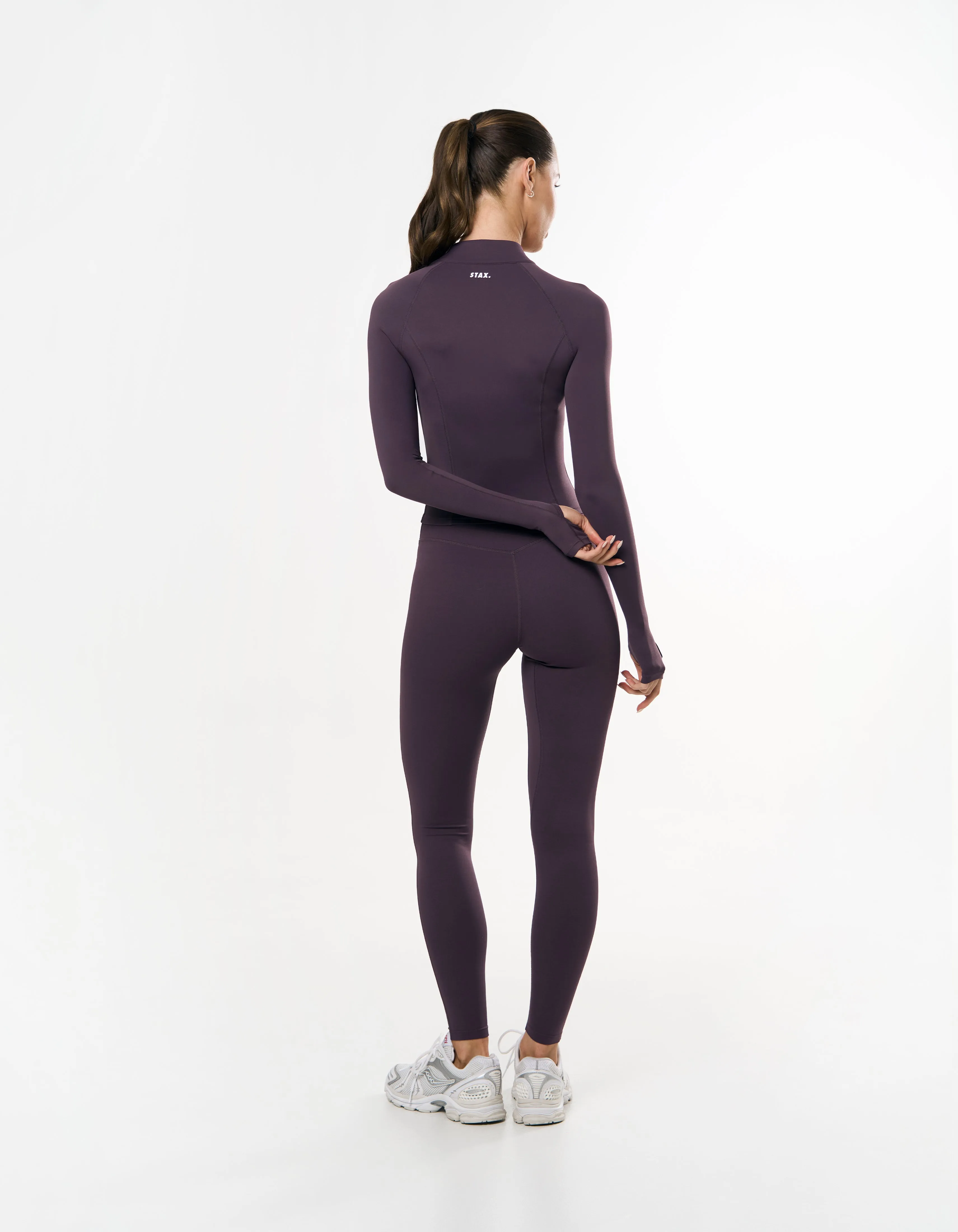 Active Zip Jacket Airlyte - Plum sold by Stax product image thumbnail 4