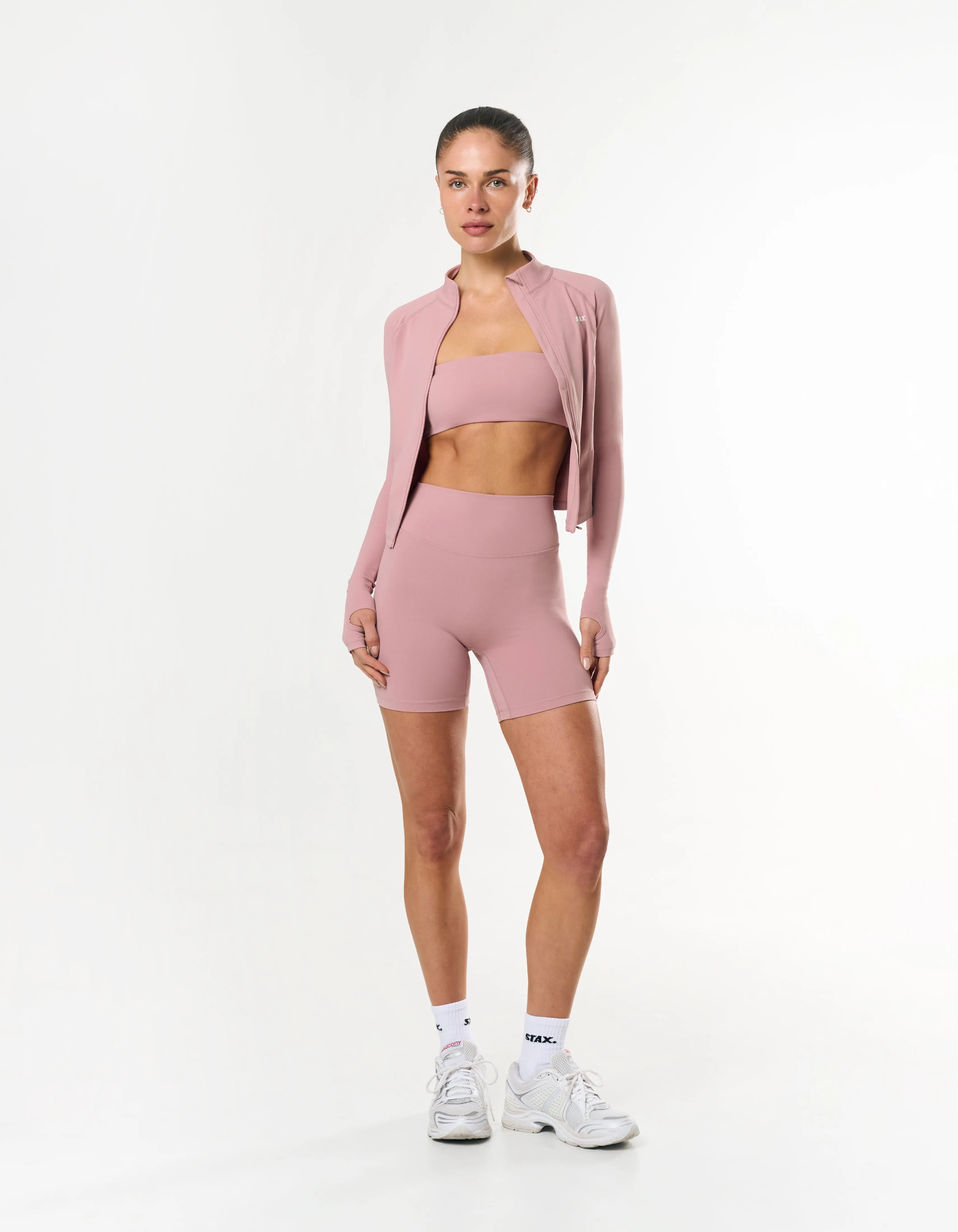 Active Zip Jacket Airlyte - Dusty Pink sold by Stax product image thumbnail 2