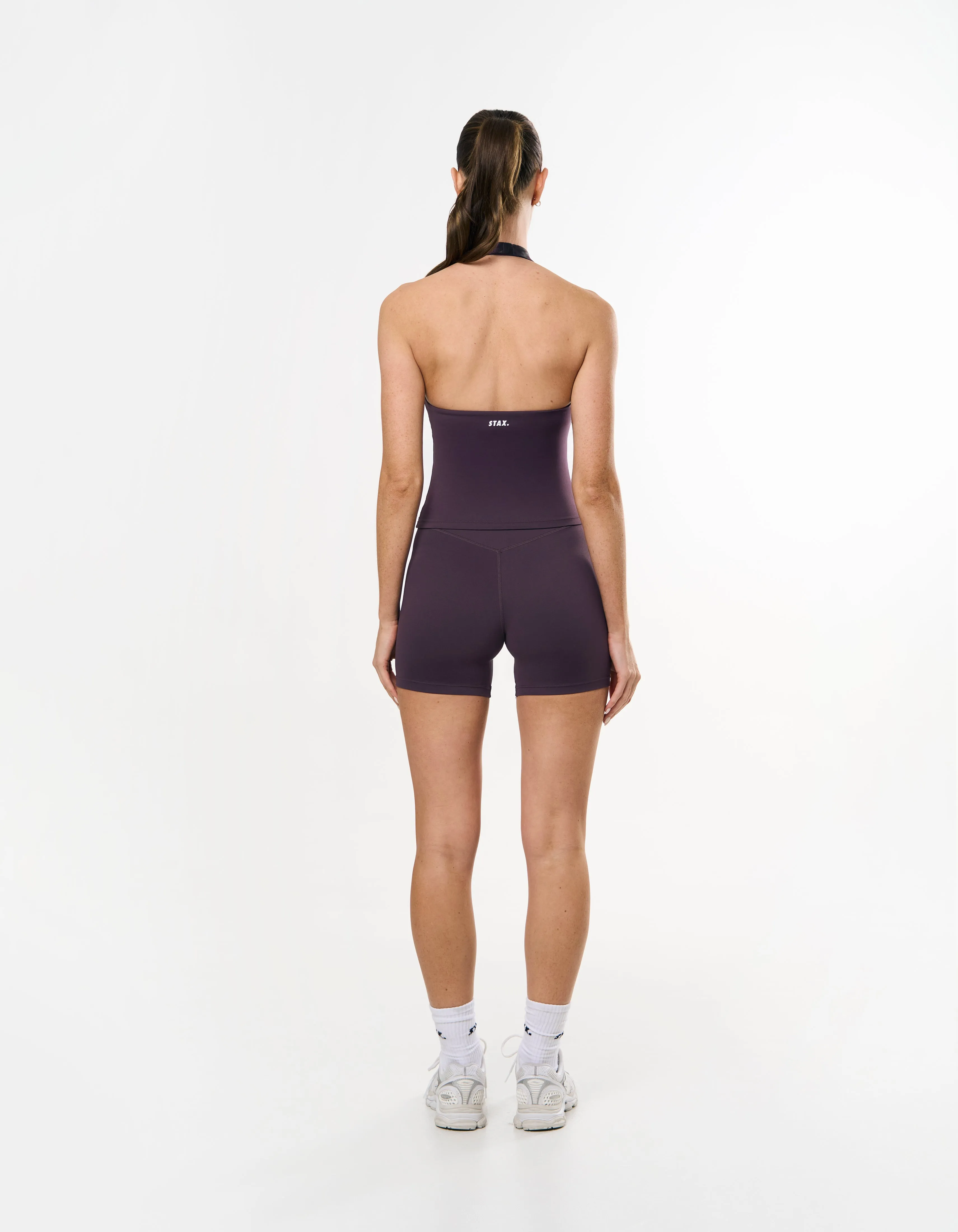 Halter Tank Airlyte - Plum sold by Stax product image thumbnail 4