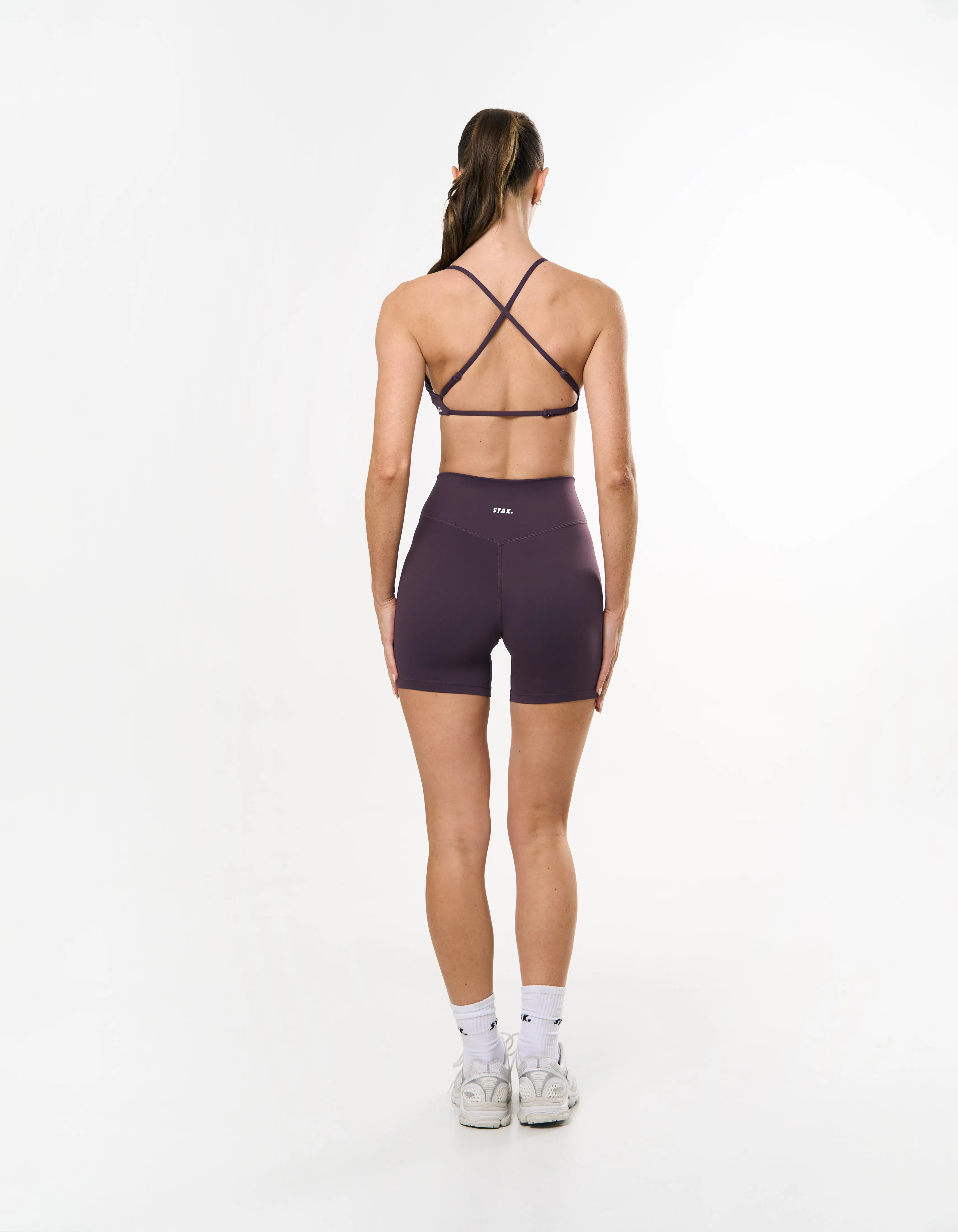 Crossback Crop Airlyte - Plum sold by Stax product image thumbnail 4