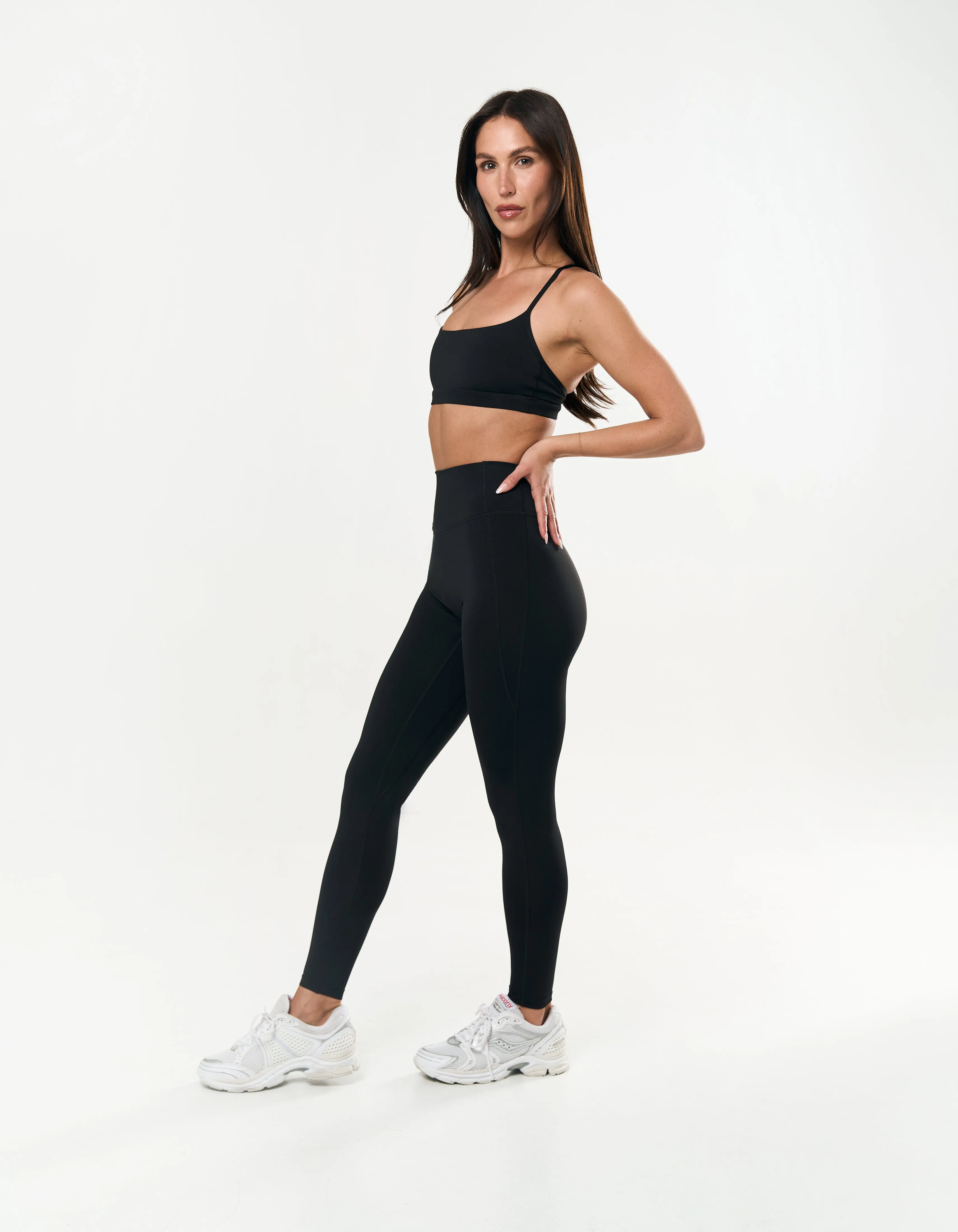 Crossback Sports Crop Astryx - Carbon sold by Stax product image thumbnail 2