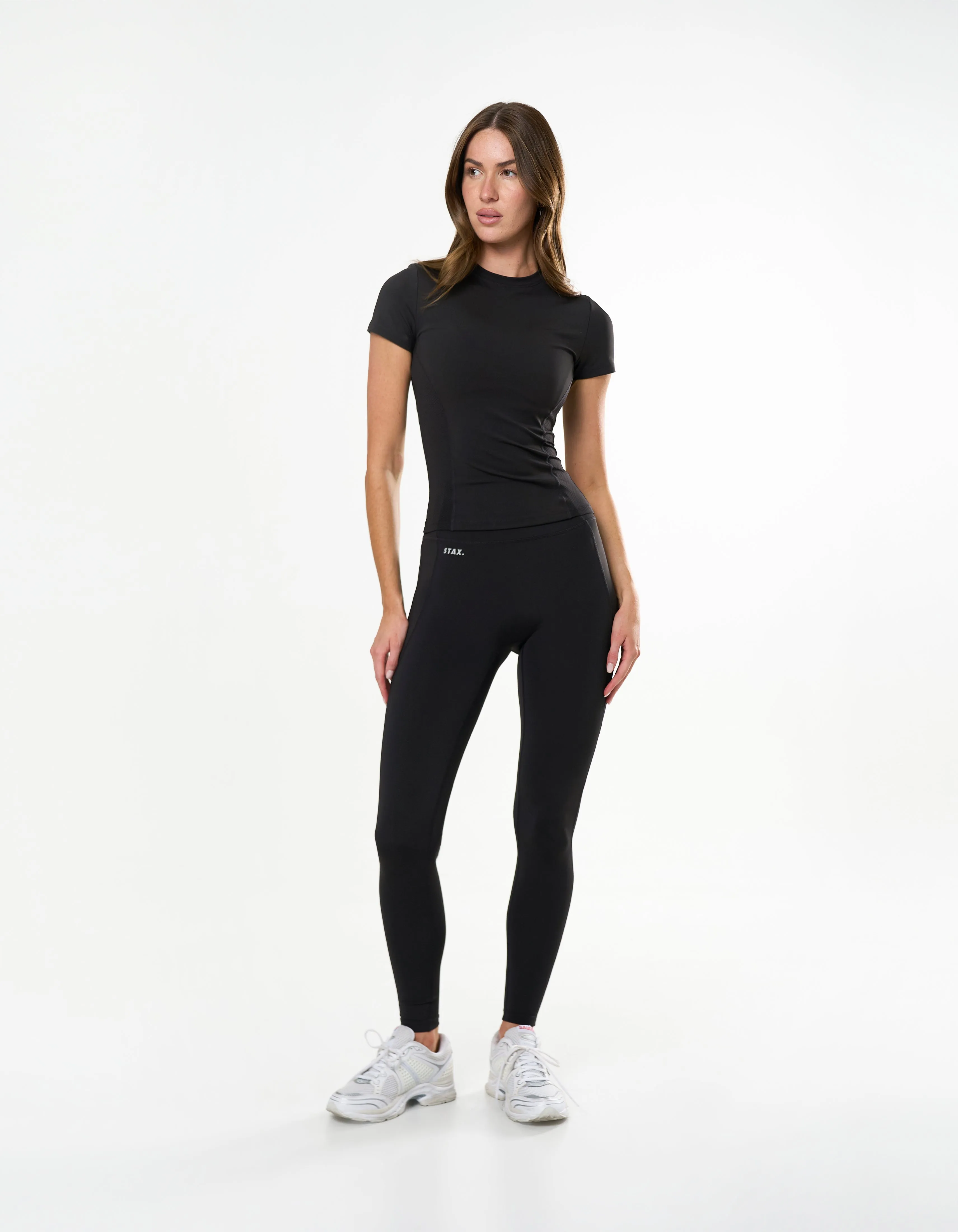 Fitted Mesh Tee Astryx - Carbon sold by Stax product image thumbnail 4