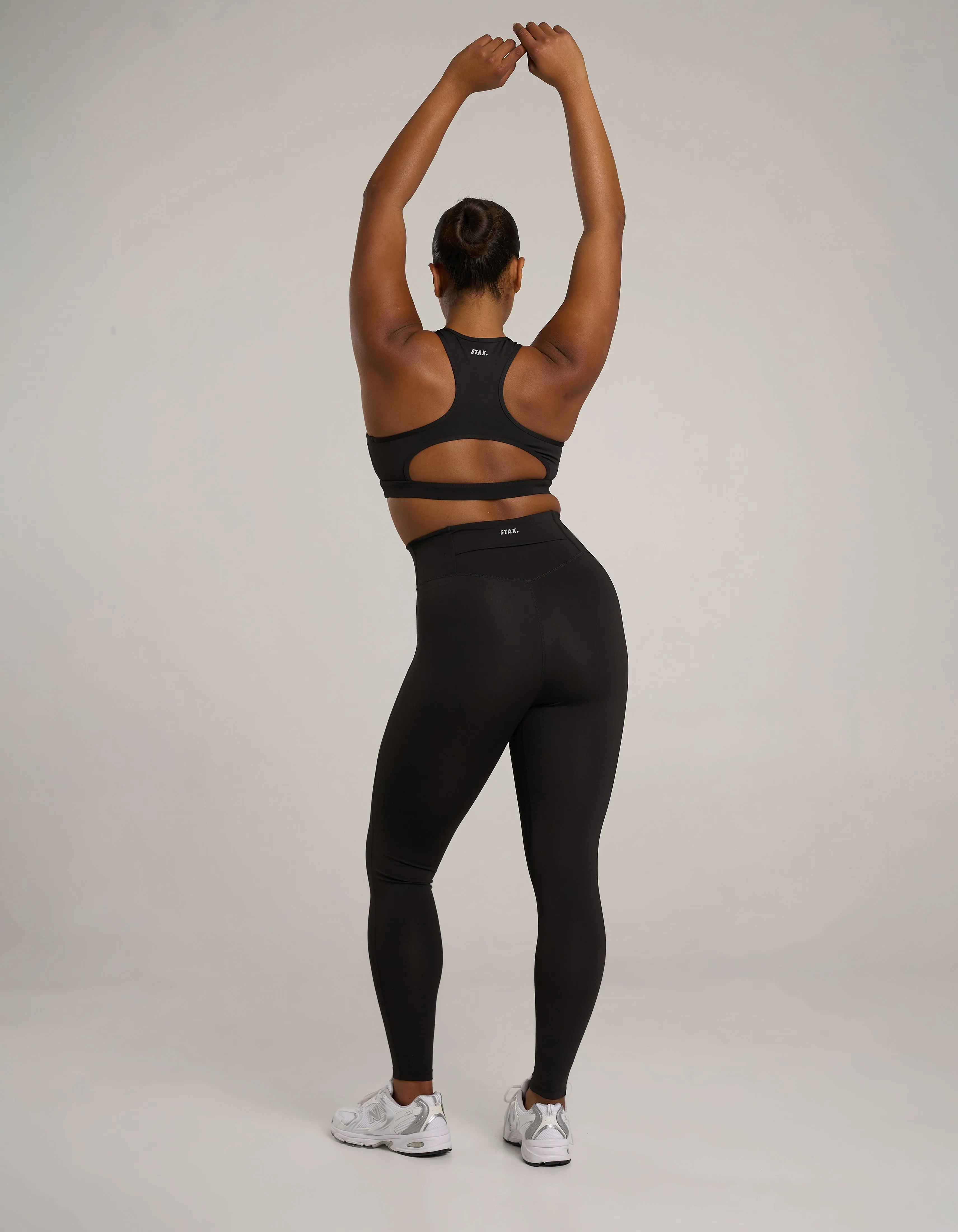 Mesh Sports Crop Astryx - Carbon sold by Stax product image thumbnail 2