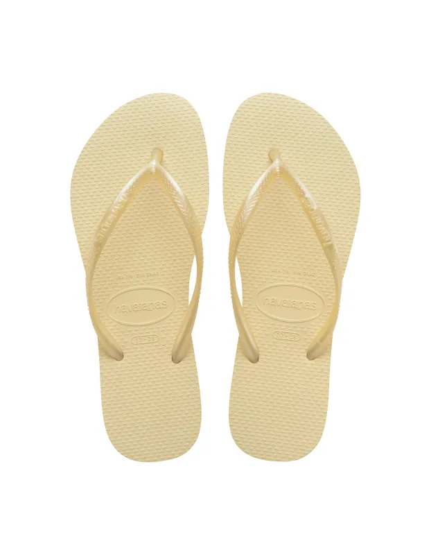 Havaianas Slim Thong - Buttercream sold by Stax