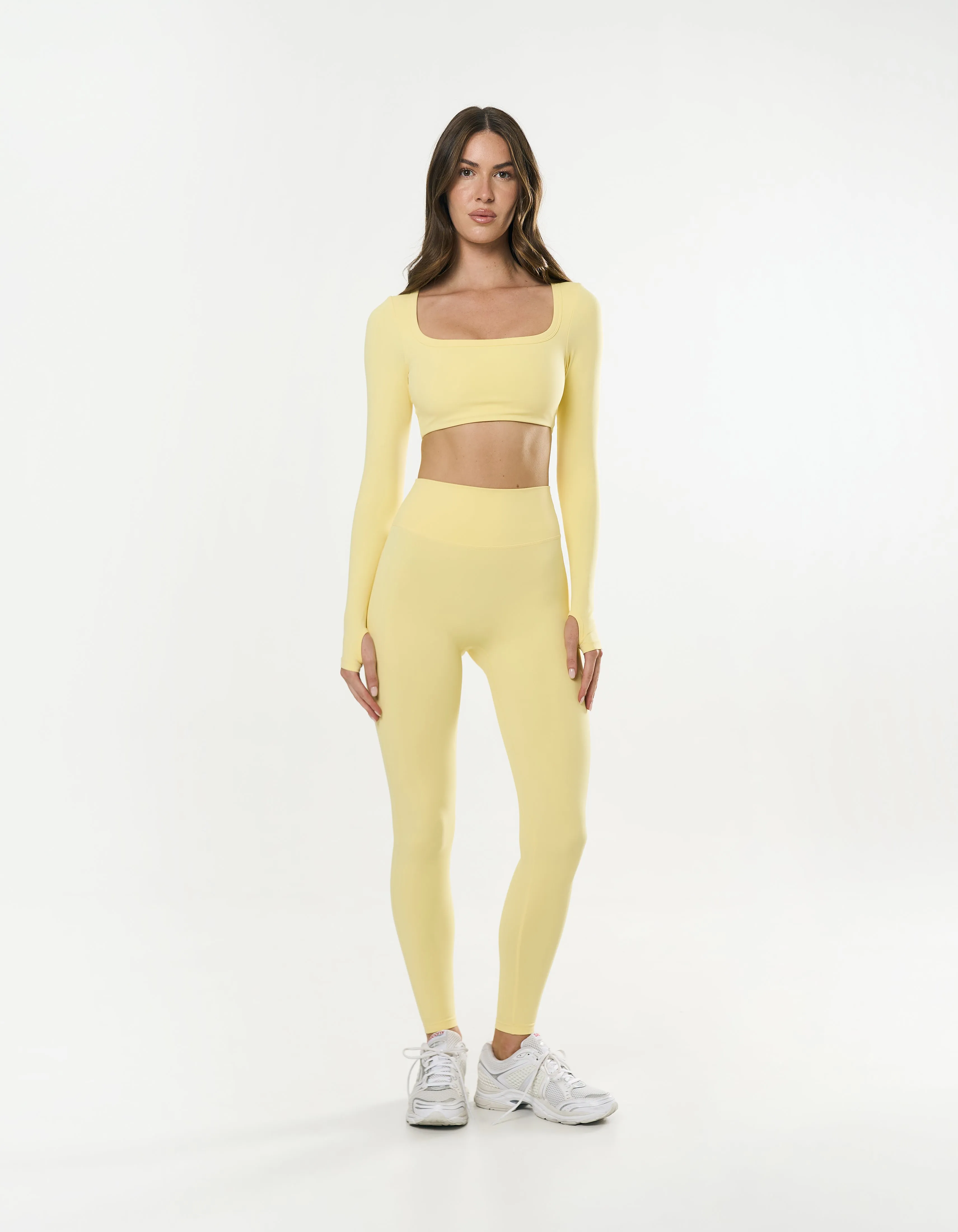 Full Length Tights Airlyte - Limoncello sold by Stax product image thumbnail 3
