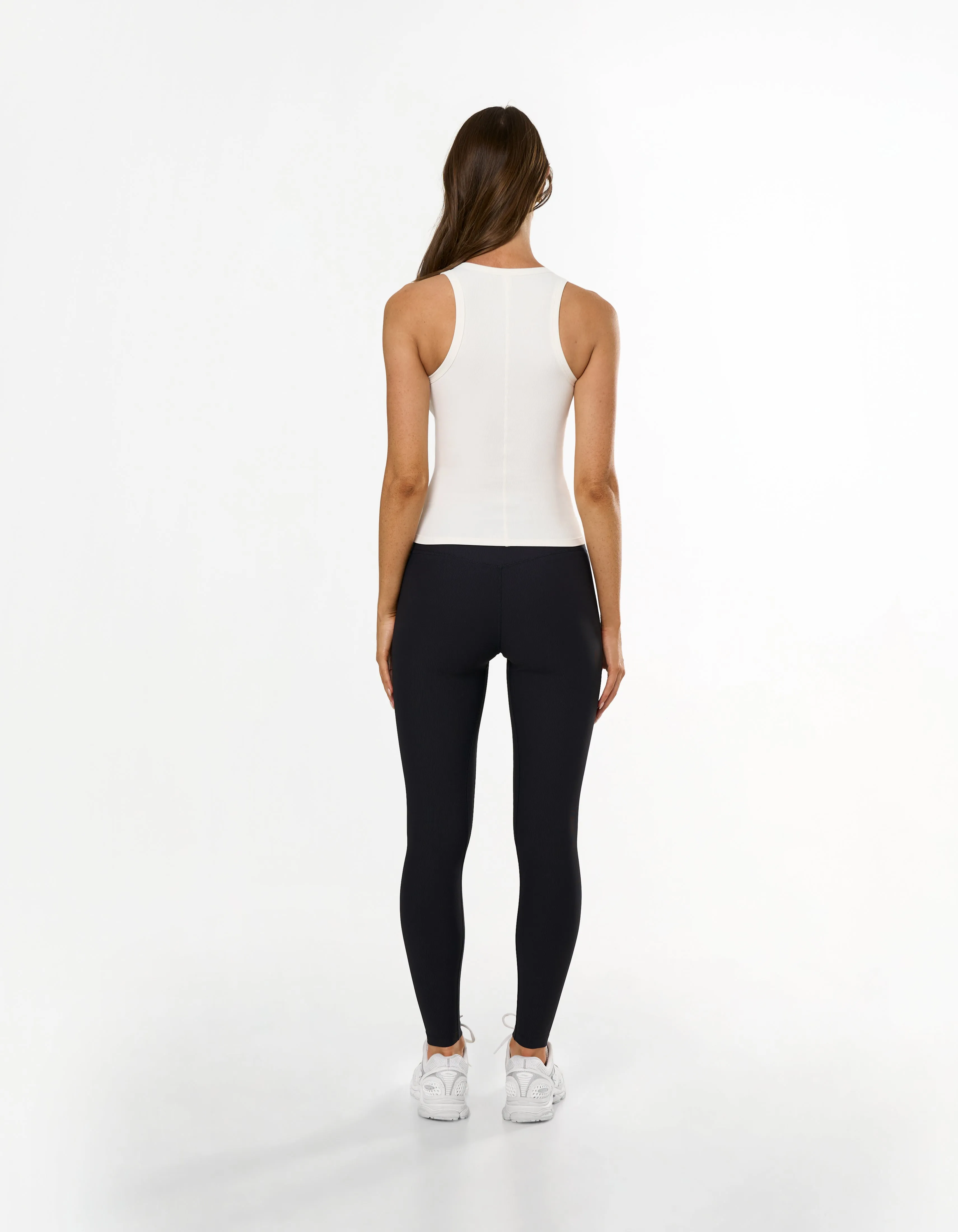 Active Rib Racer Singlet - White sold by Stax product image thumbnail 3
