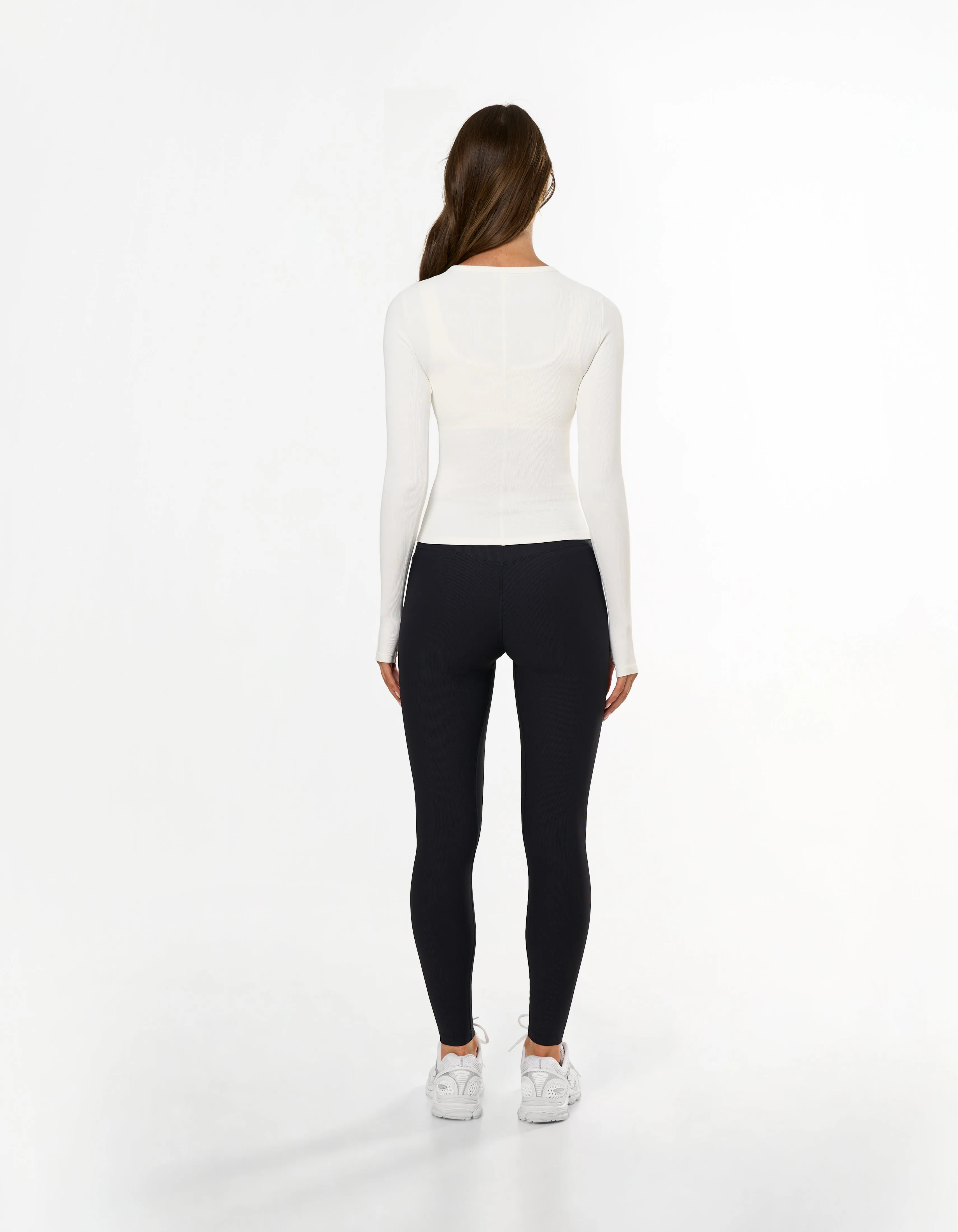 Active Rib Long Sleeve - White sold by Stax product image thumbnail 4