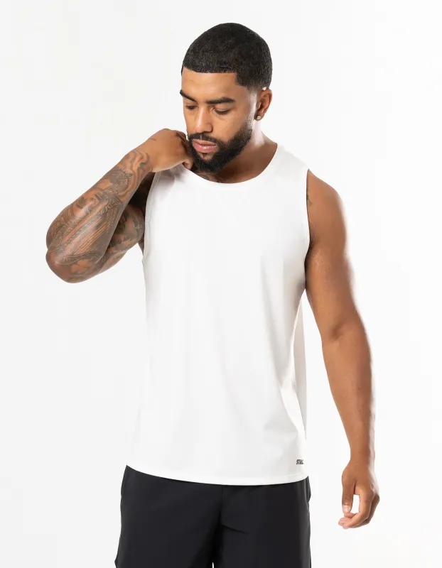 Motion Panel Tank - White sold by Stax