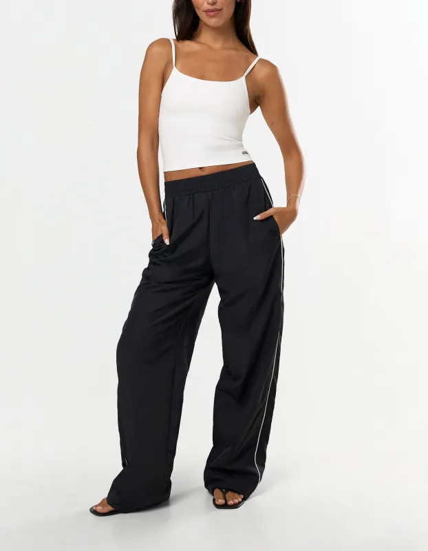 Woven Track Pants - Black made by Stax