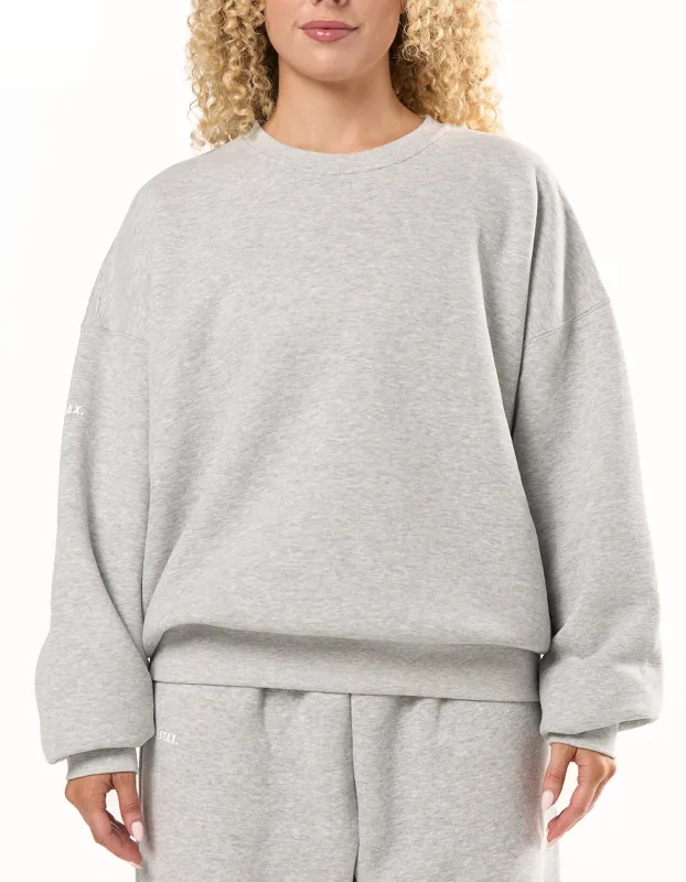 Classic Crew Solfleece® - Grey Marle made by Stax
