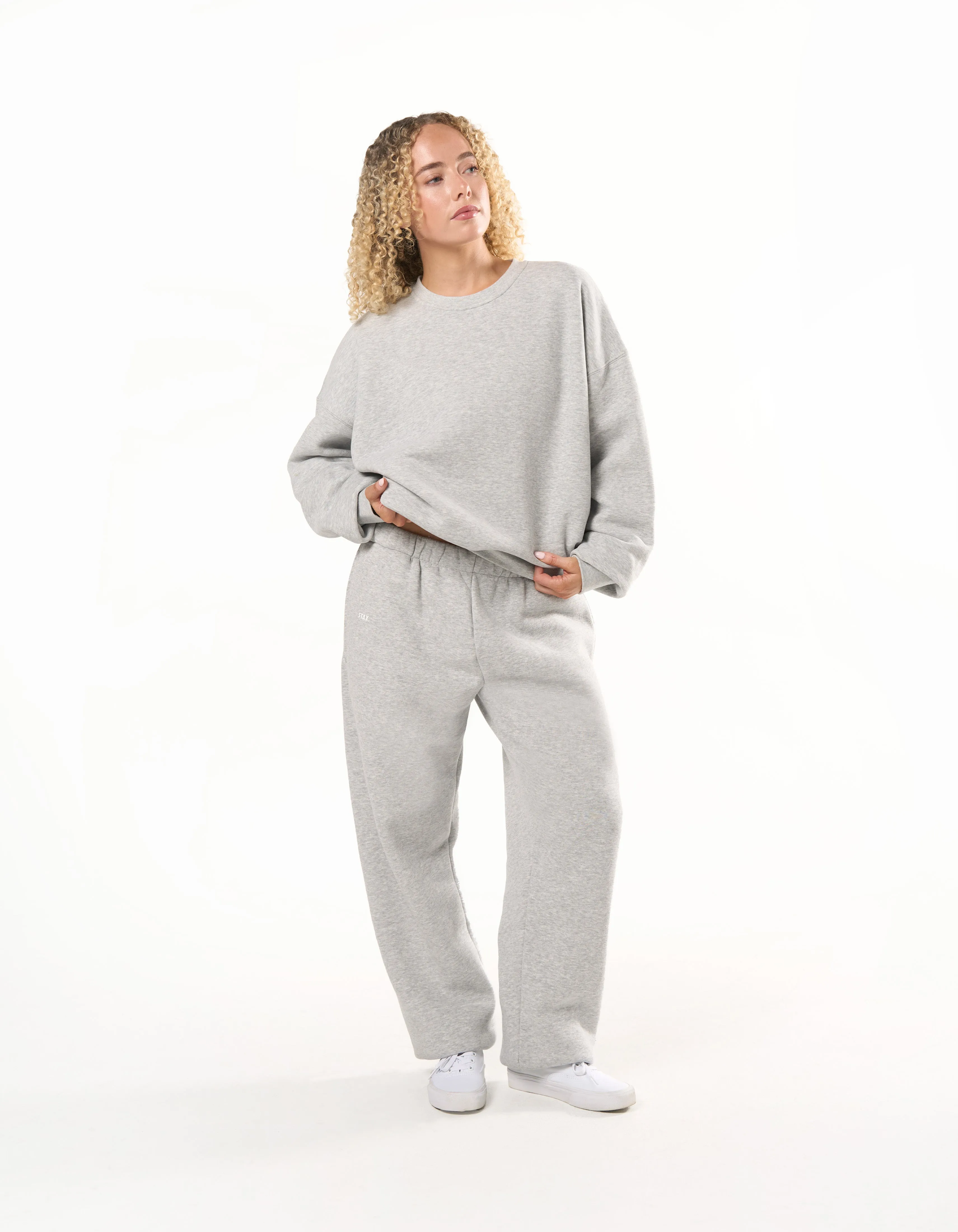 Classic Crew Solfleece® - Grey Marle sold by Stax product image thumbnail 2