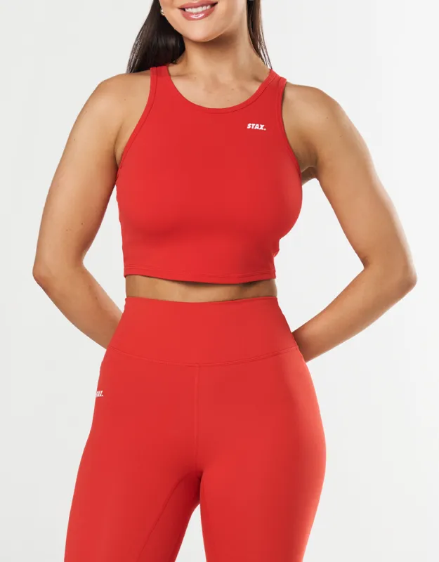 Cropped Tank NANDEX ™ -  Red sold by Stax