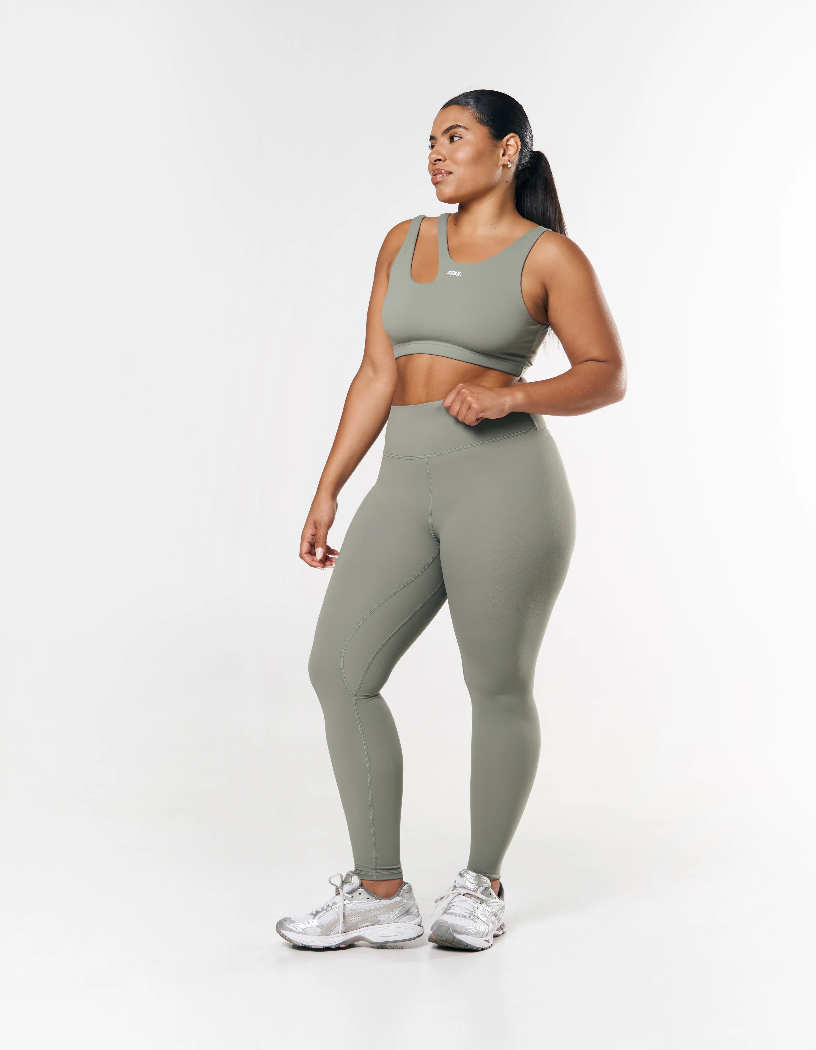 Extra Full Length Tights NANDEX ™ - Sage sold by Stax product image thumbnail 2