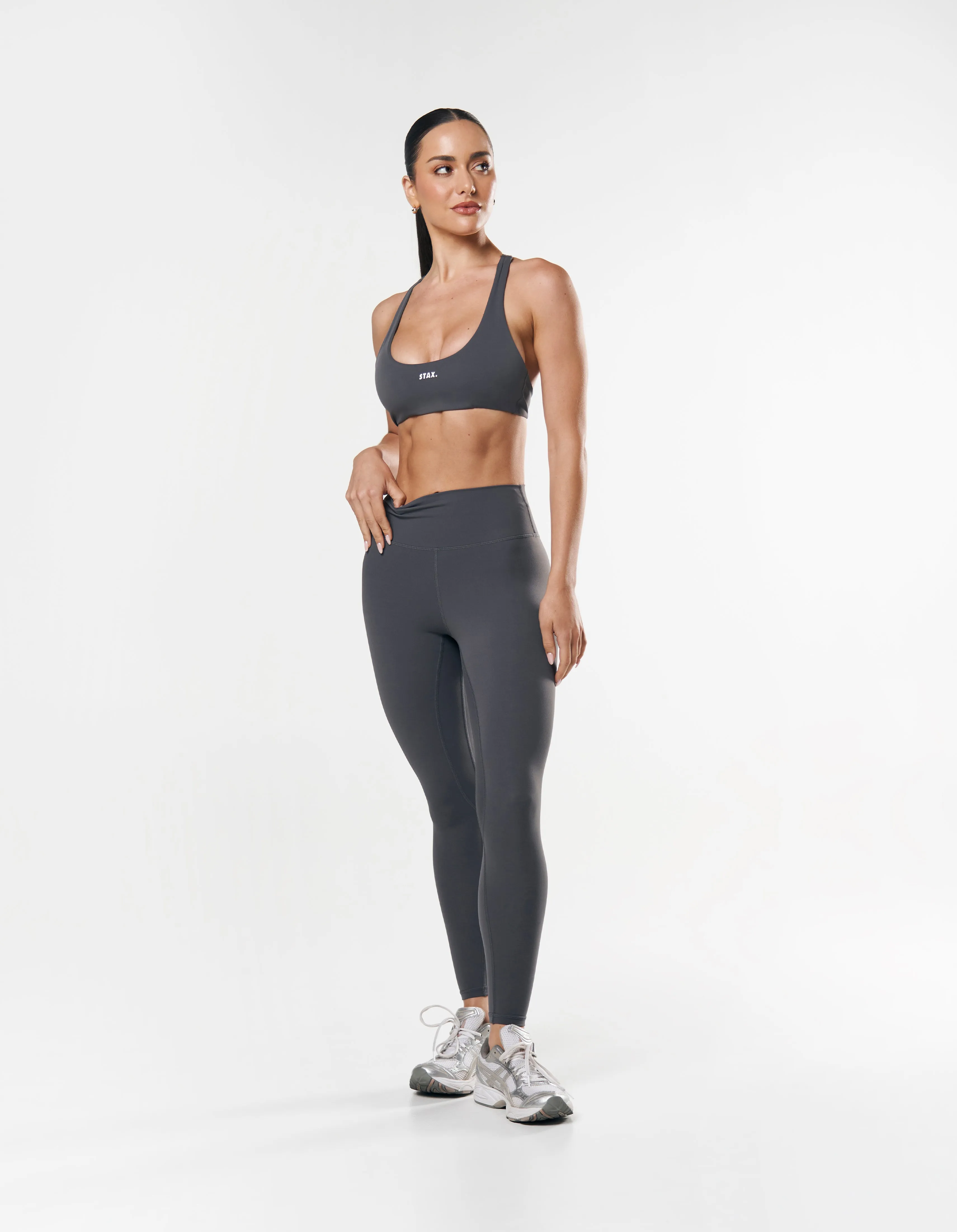 Maia Crop NANDEX ™ - Charcoal Grey sold by Stax product image thumbnail 2