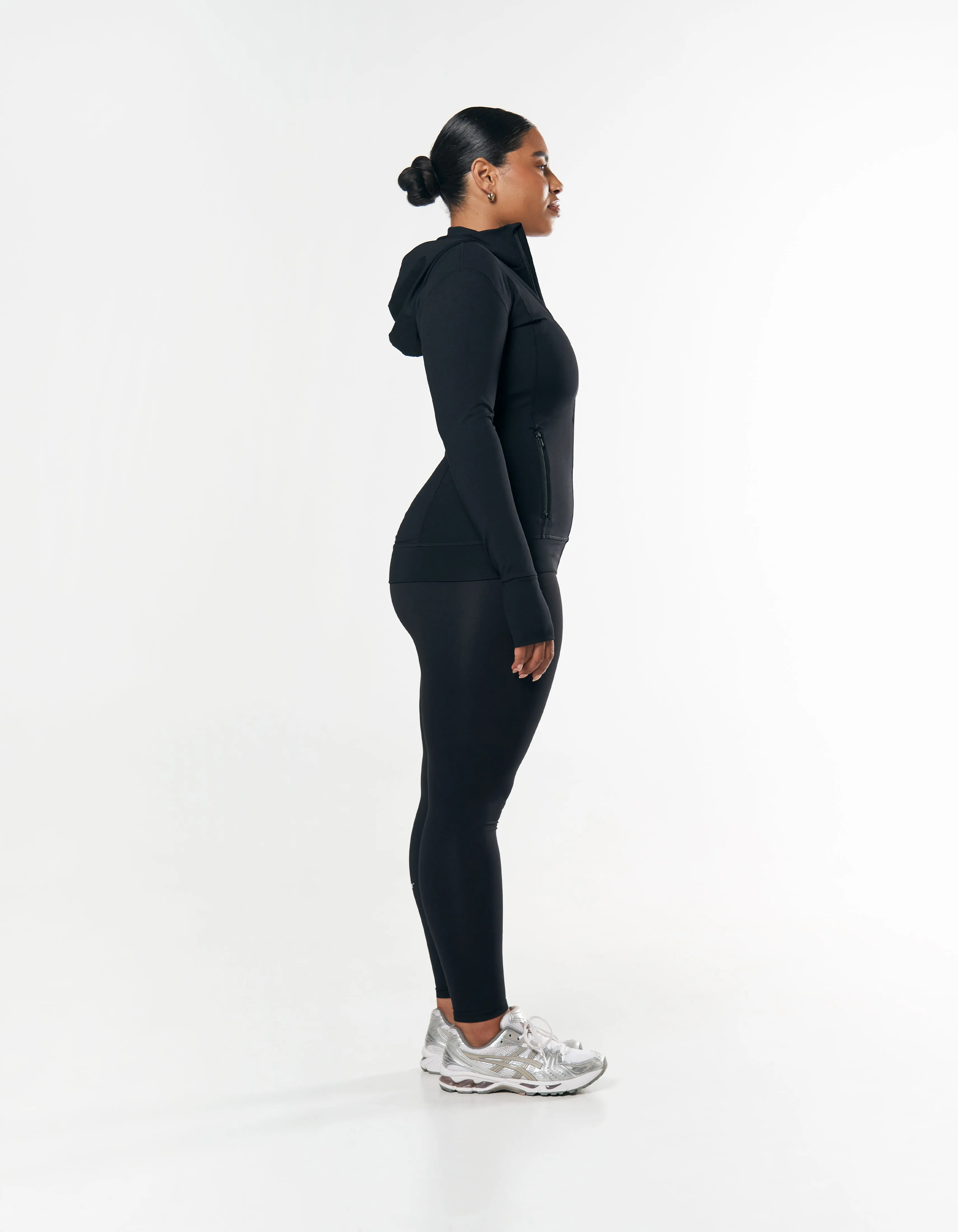 Zip Jacket Hoodie NANDEX™ - Black sold by Stax product image thumbnail 5
