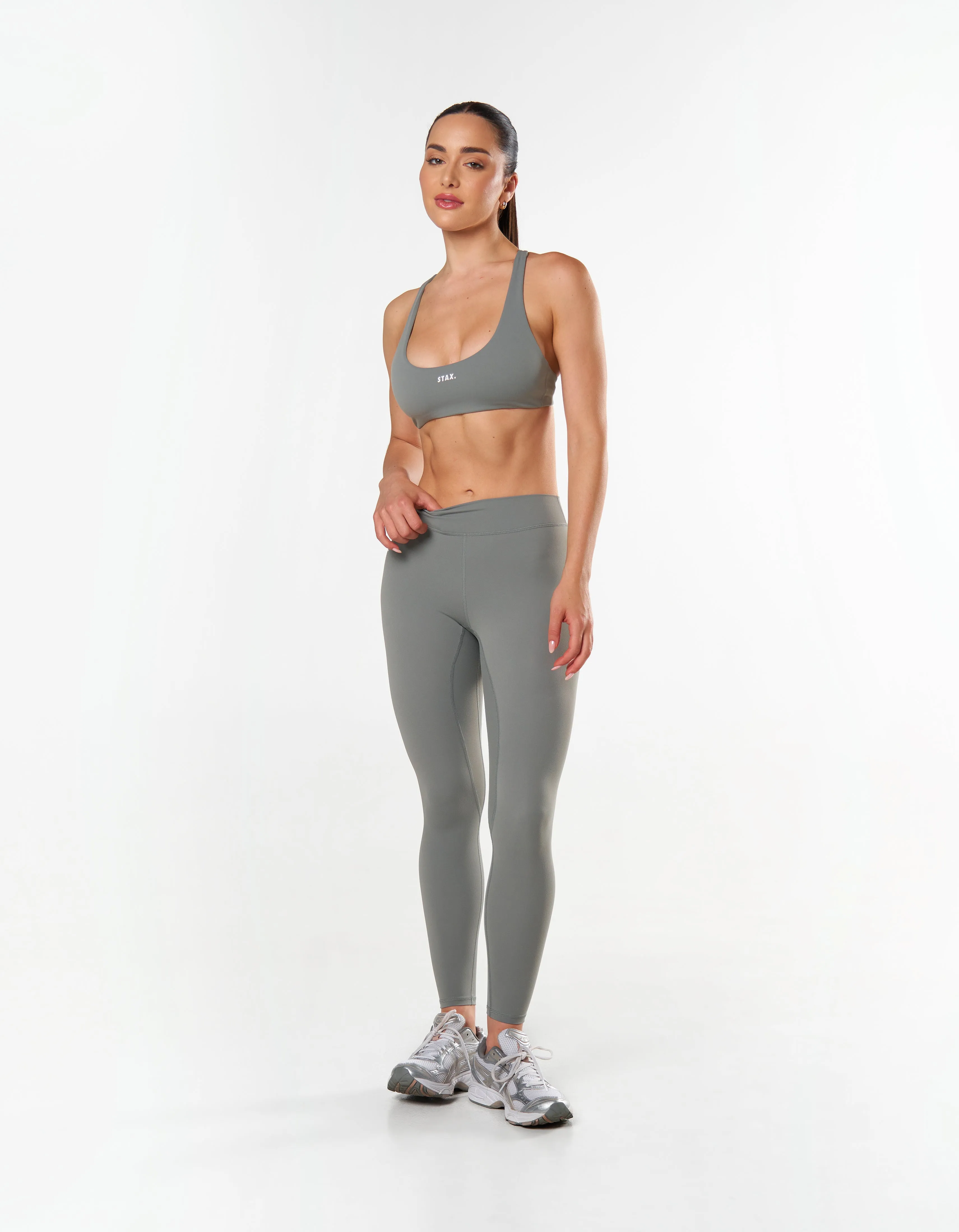 Mid Waist Tights NANDEX ™ - Thyme sold by Stax product image thumbnail 4